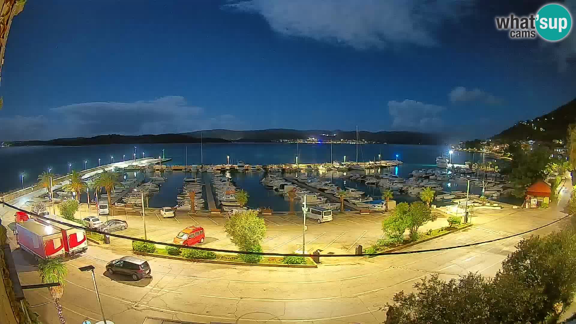 Webcam Orebić Riva – Ferry to Korčula Live