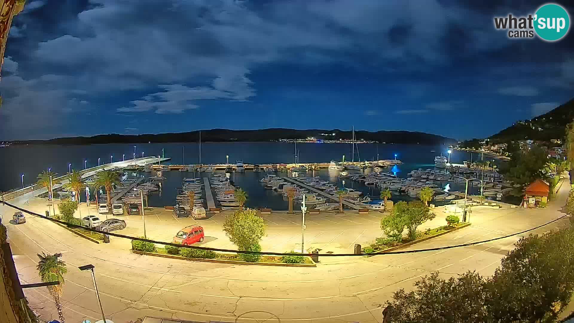 Webcam Orebić Riva – Ferry to Korčula Live
