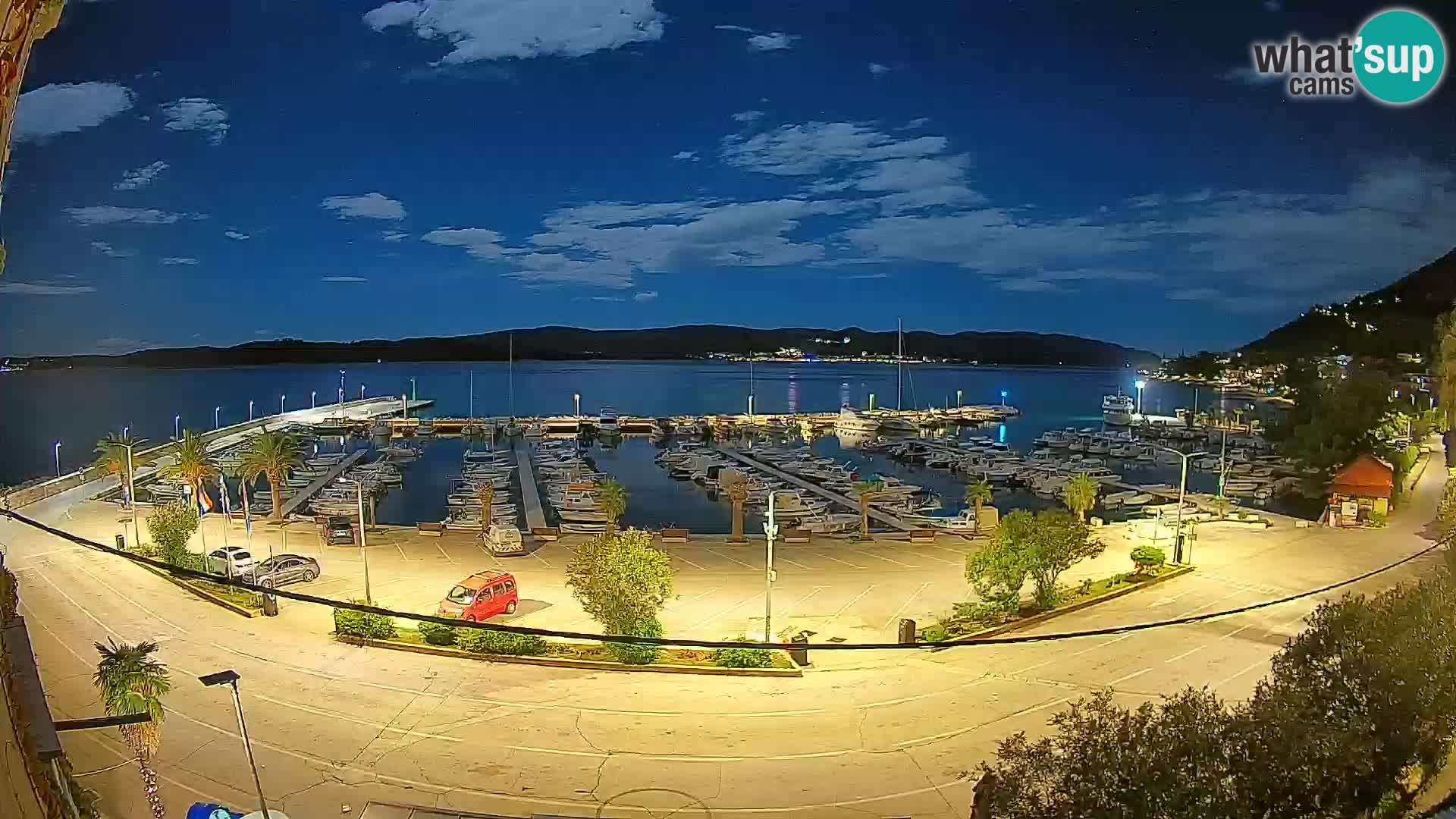 Webcam Orebić Riva – Ferry to Korčula Live