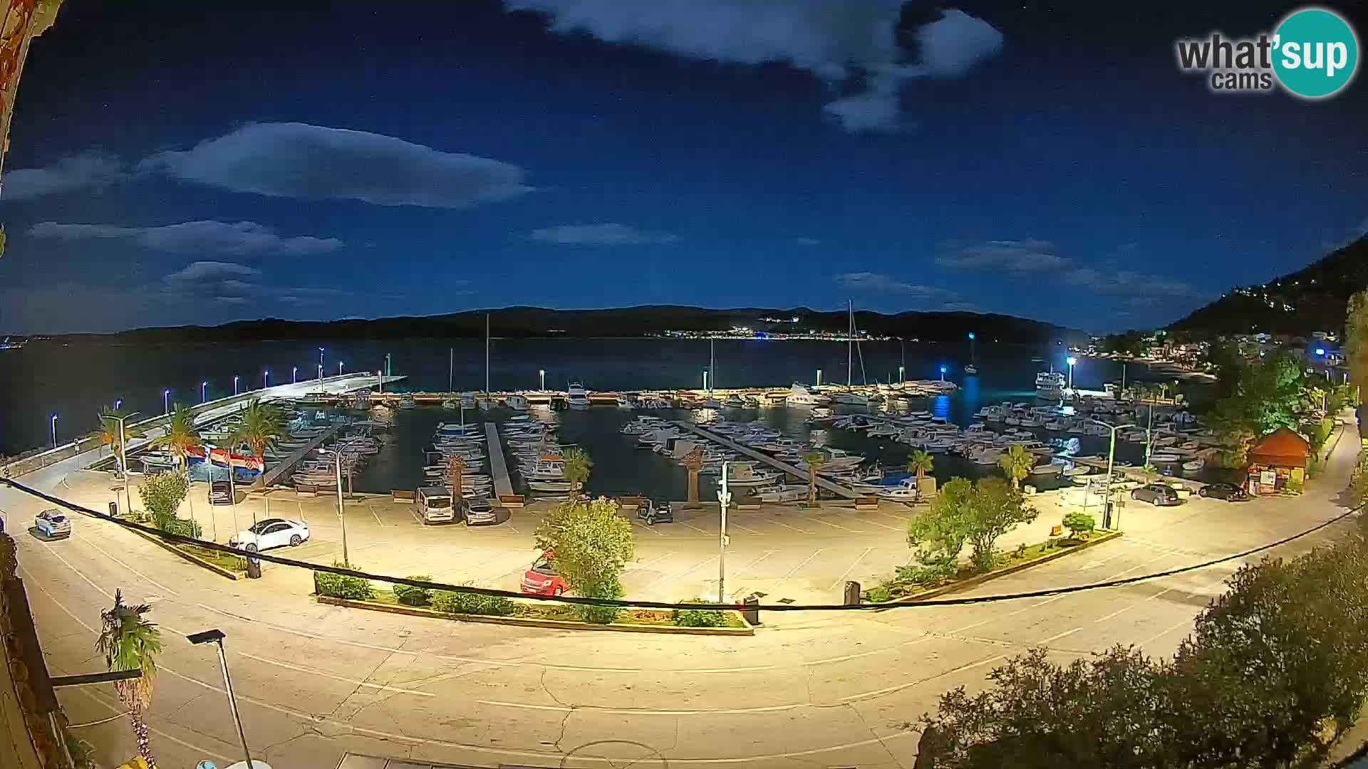 Webcam Orebić Riva – Ferry to Korčula Live