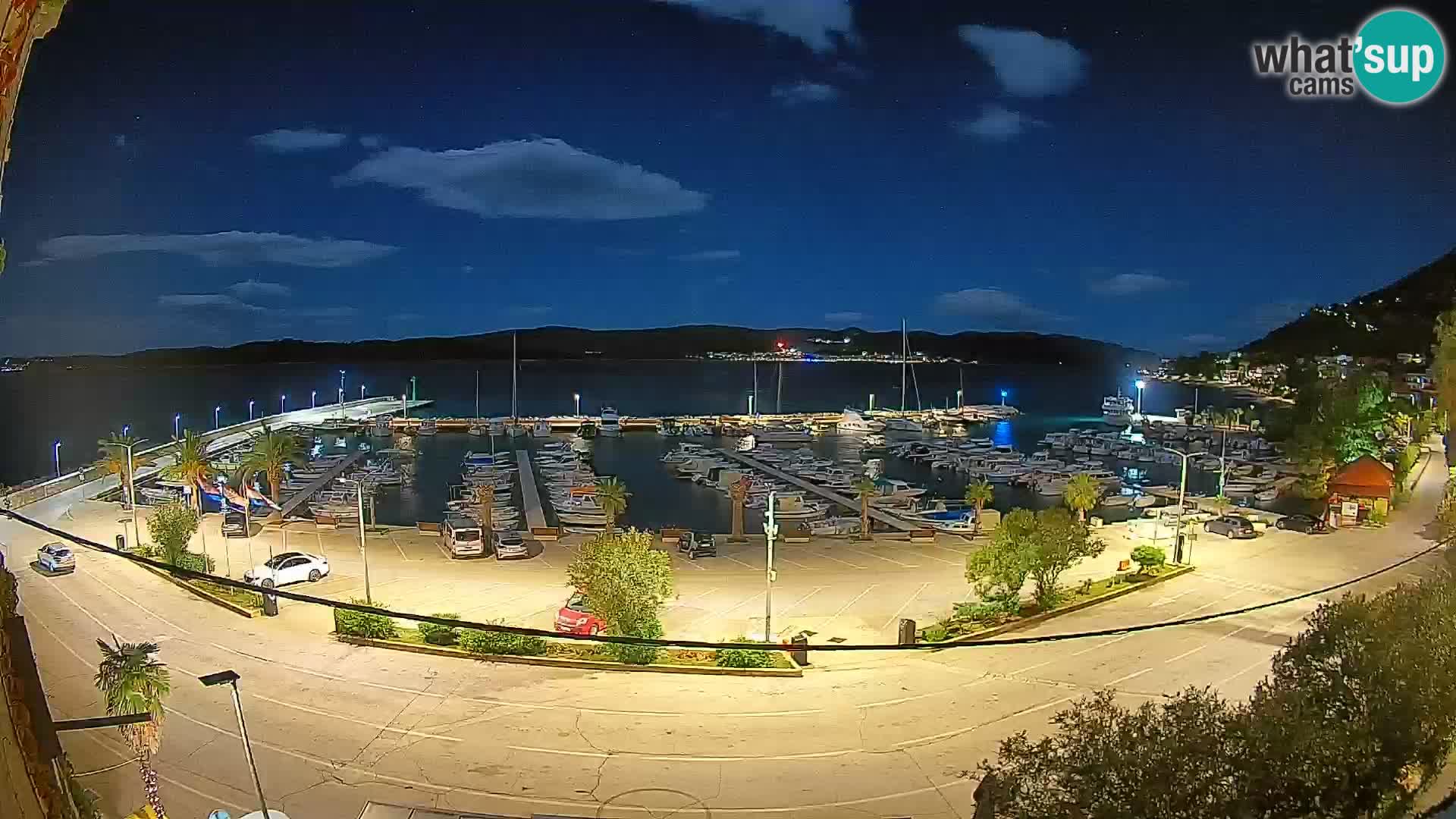 Webcam Orebić Riva – Ferry to Korčula Live