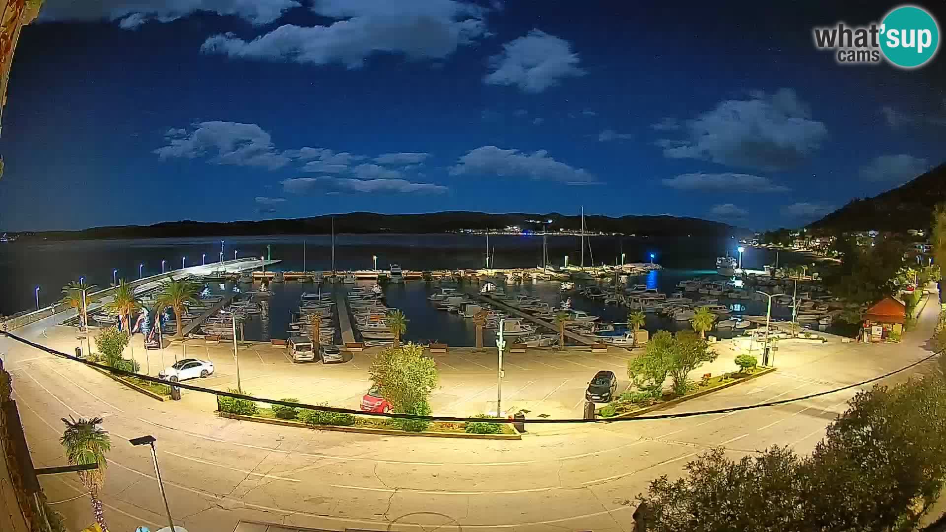 Webcam Orebić Riva – Ferry to Korčula Live