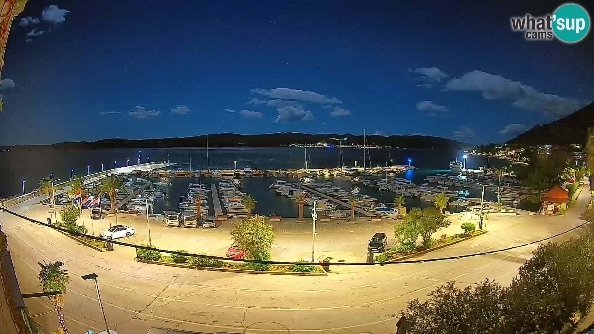 Webcam Orebić Riva – Ferry to Korčula Live