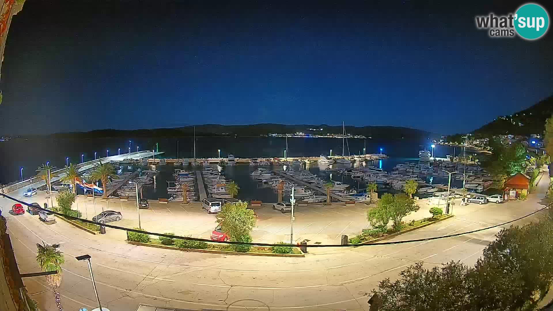 Webcam Orebić Riva – Ferry to Korčula Live
