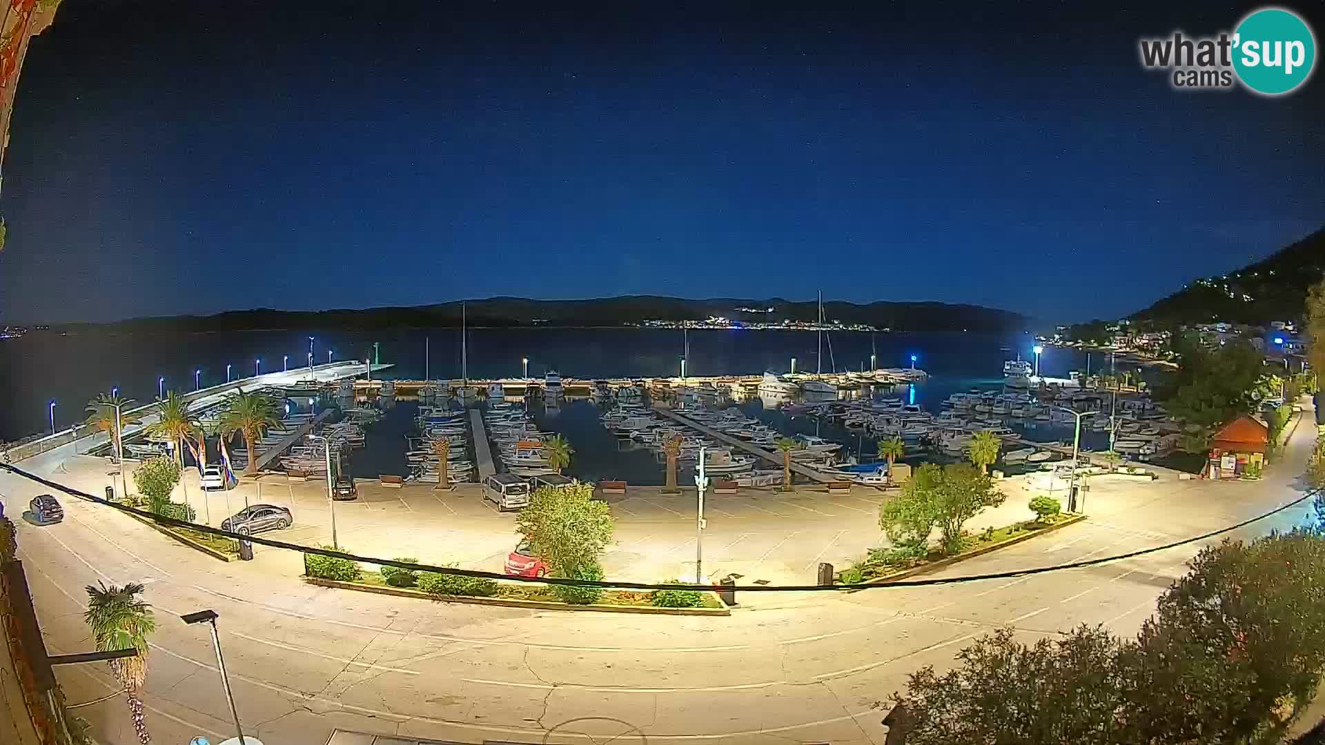 Webcam Orebić Riva – Ferry to Korčula Live