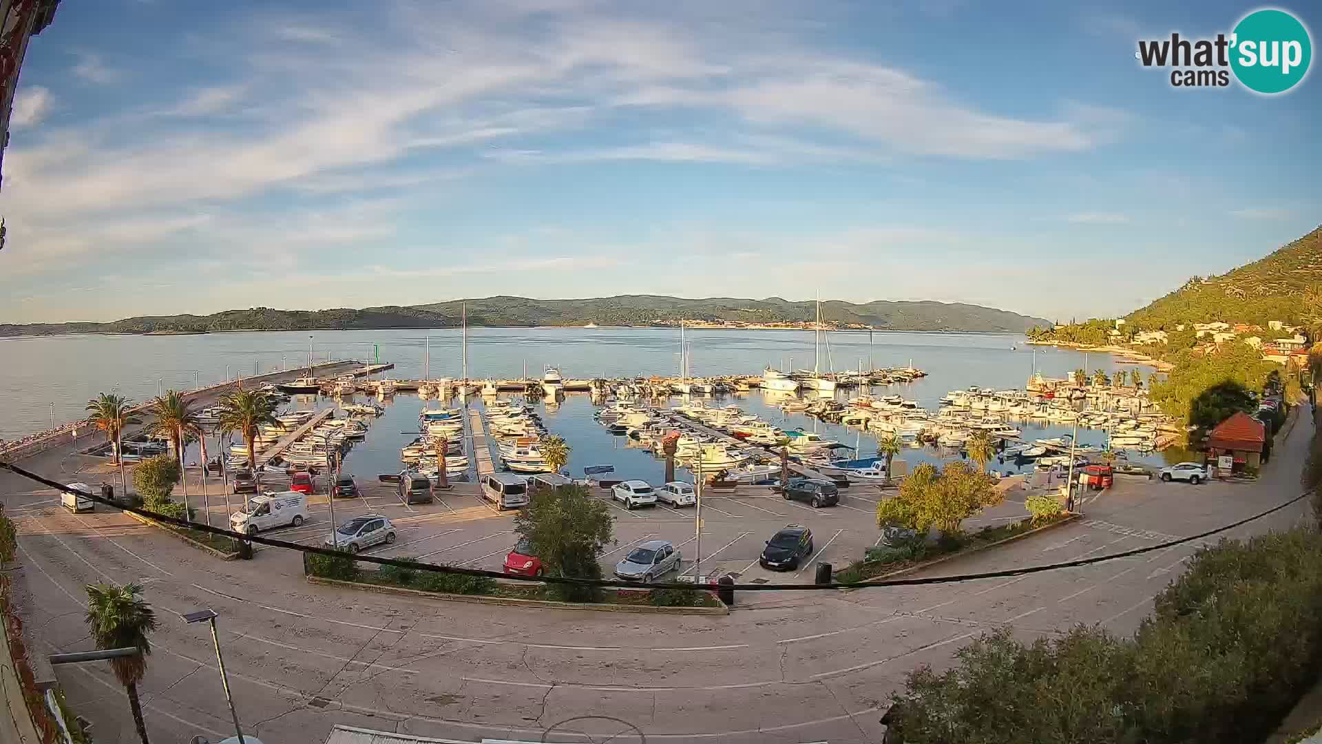 Webcam Orebić Riva – Ferry to Korčula Live