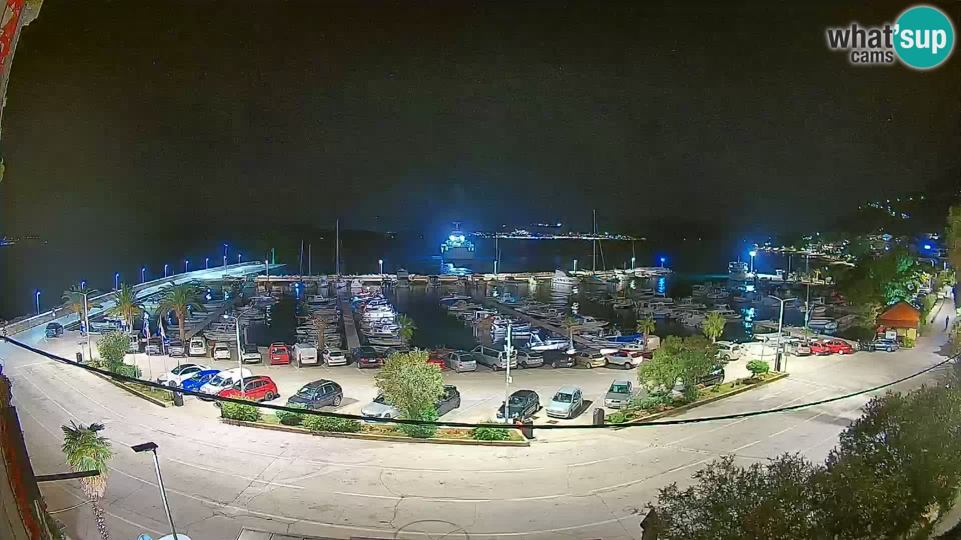Webcam Orebić Riva – Ferry to Korčula Live