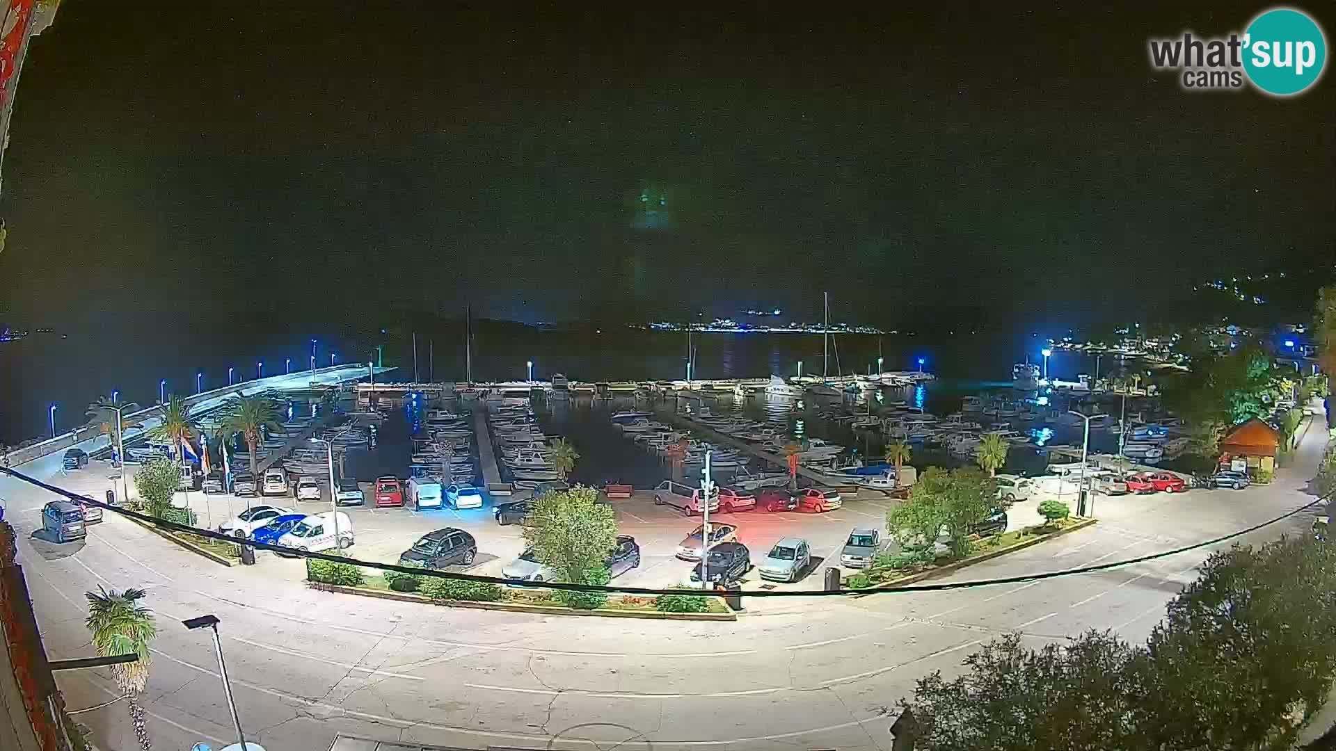 Webcam Orebić Uferpromenade – Fähre nach Korčula Live