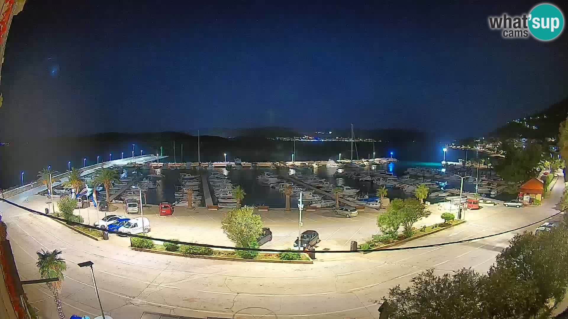 Webcam Orebić Riva – Ferry to Korčula Live