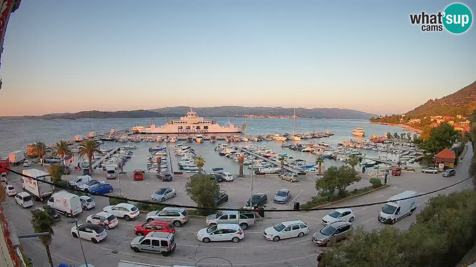 Webcam Sabbioncello Riva – Traghetto per Curzola in diretta