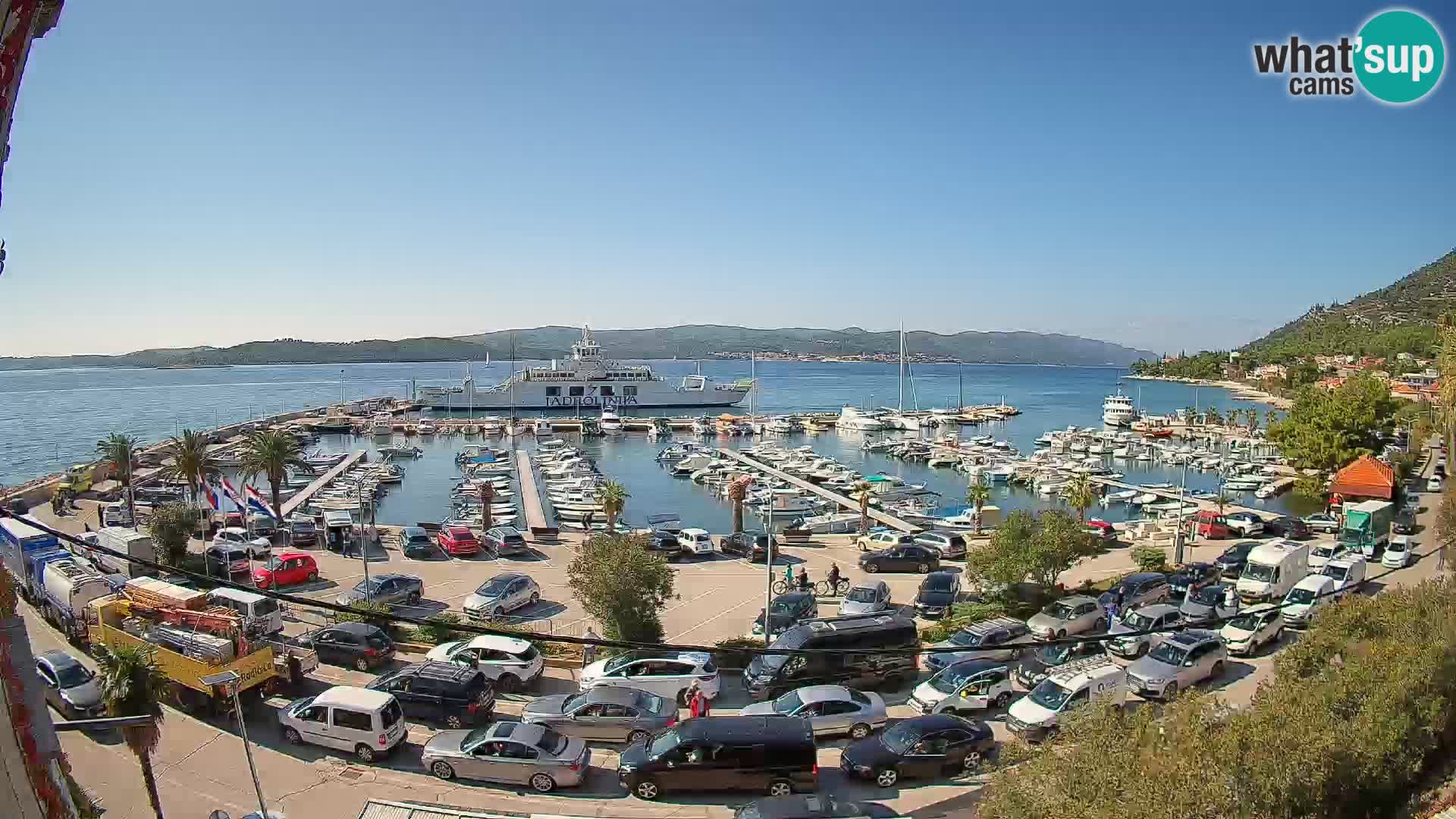 Webcam Sabbioncello Riva – Traghetto per Curzola in diretta