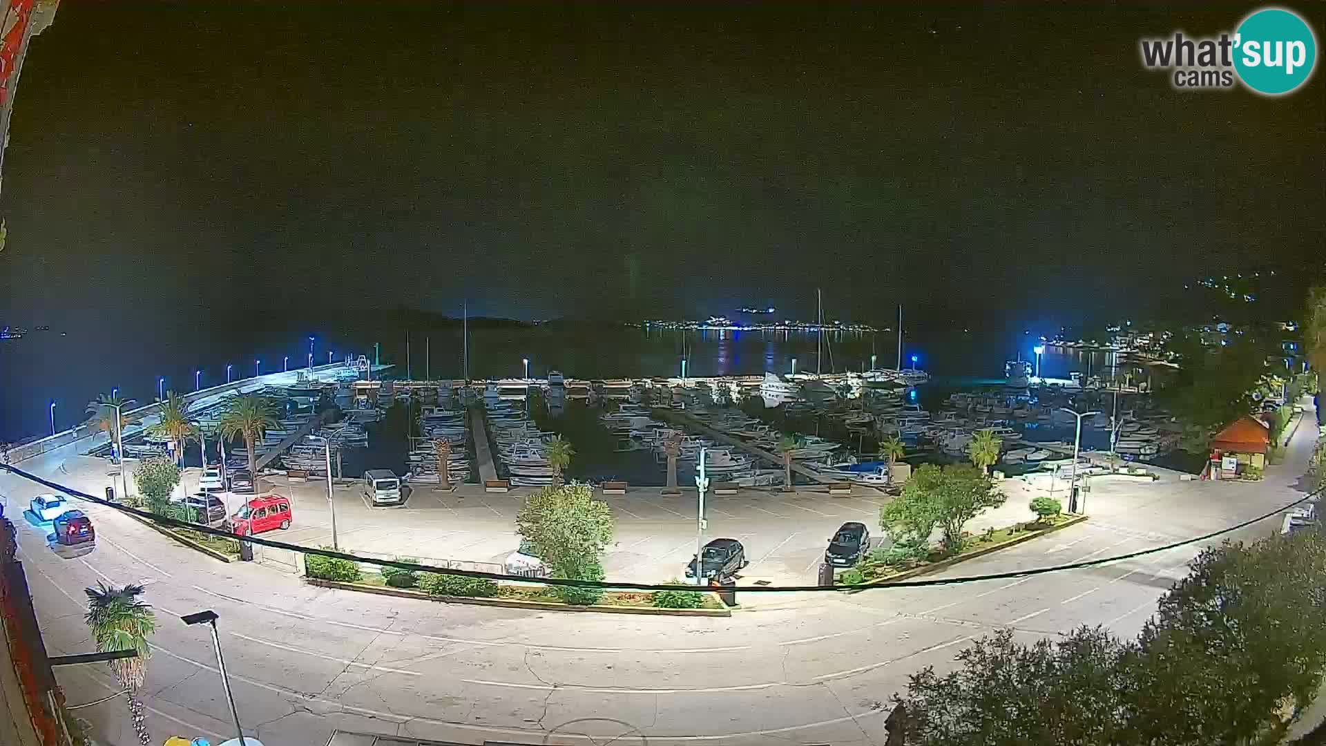 Webcam Orebić Riva – Ferry a Korčula en vivo