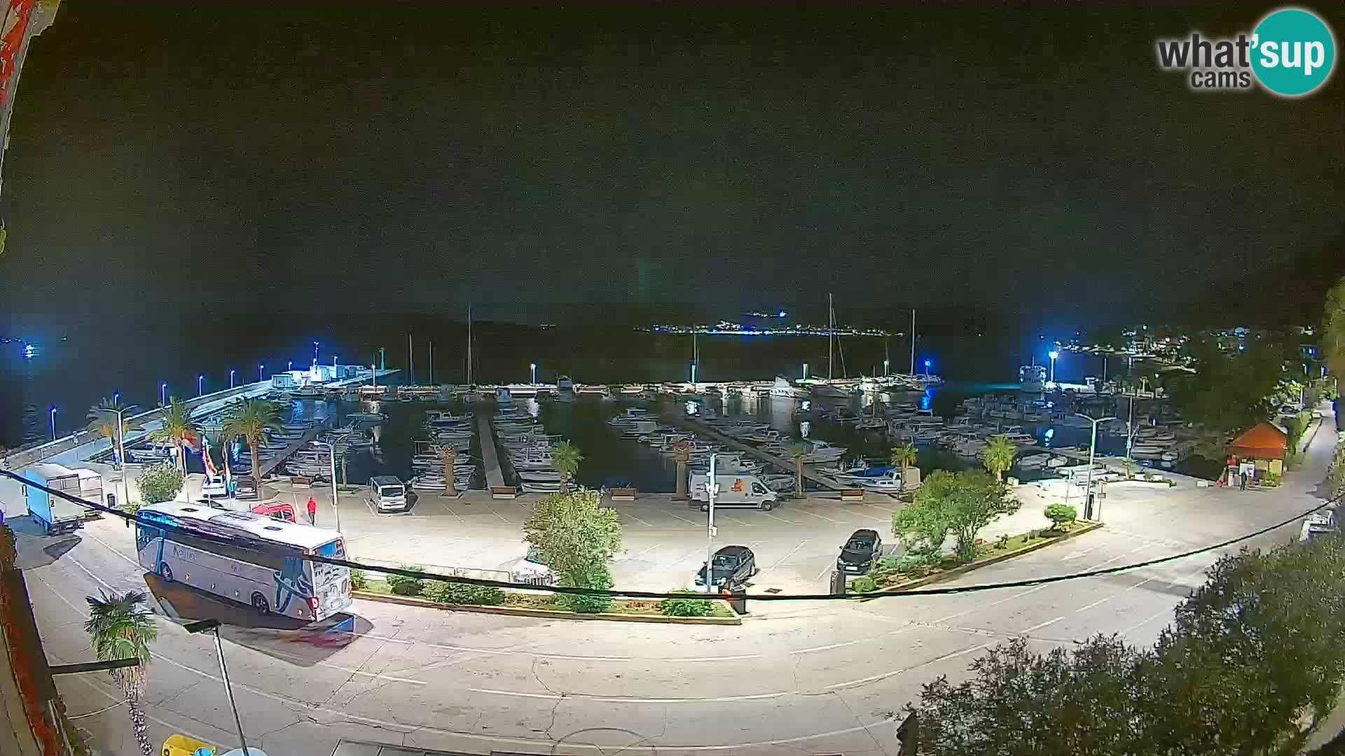 Webcam Orebić Uferpromenade – Fähre nach Korčula Live