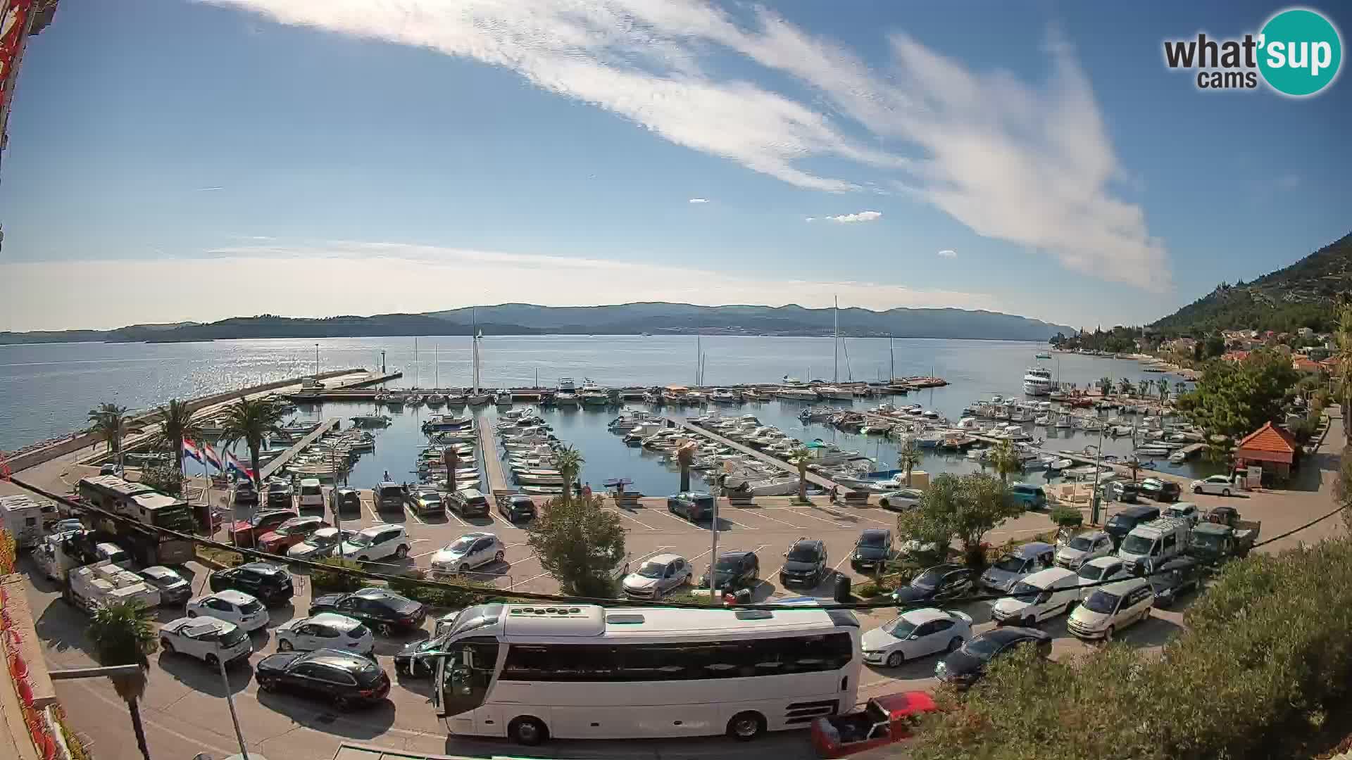 Webcam Sabbioncello Riva – Traghetto per Curzola in diretta
