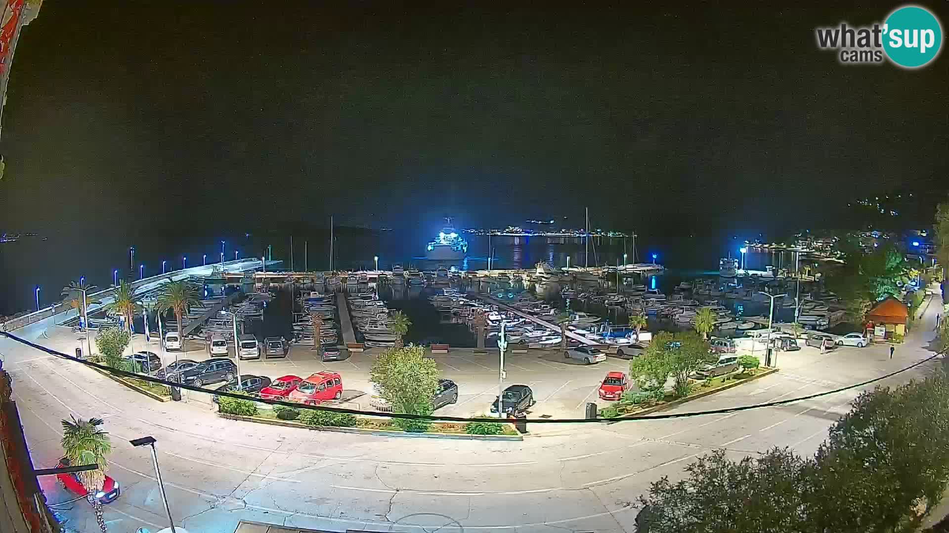 Webcam Orebić Riva – Ferry to Korčula Live