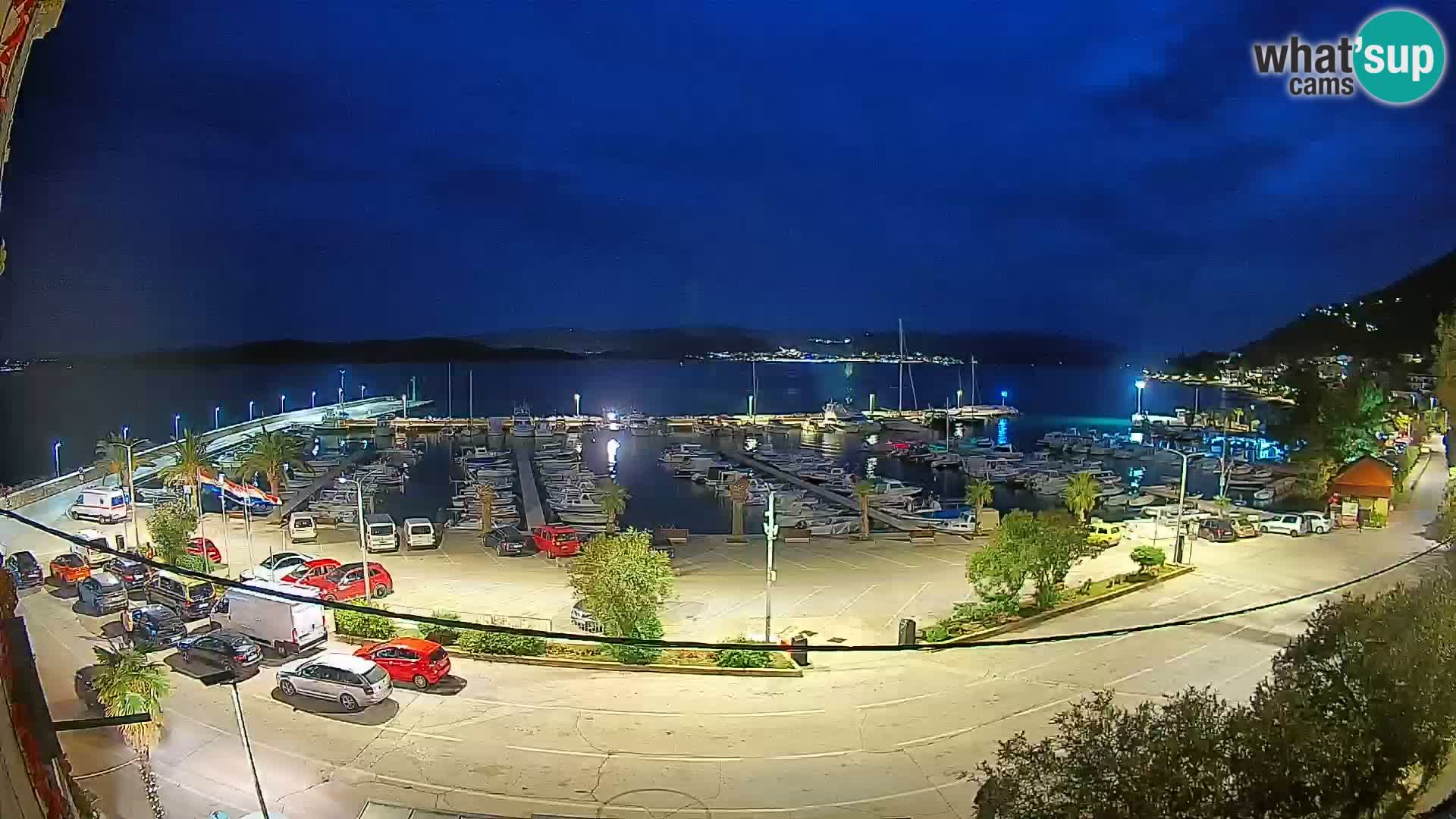 Webcam Orebić Riva – Ferry to Korčula Live