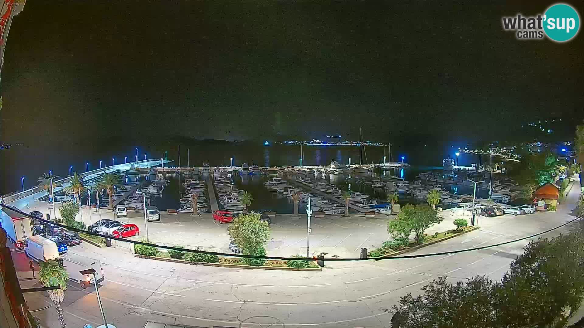 Webcam Orebić Riva – Ferry a Korčula en vivo