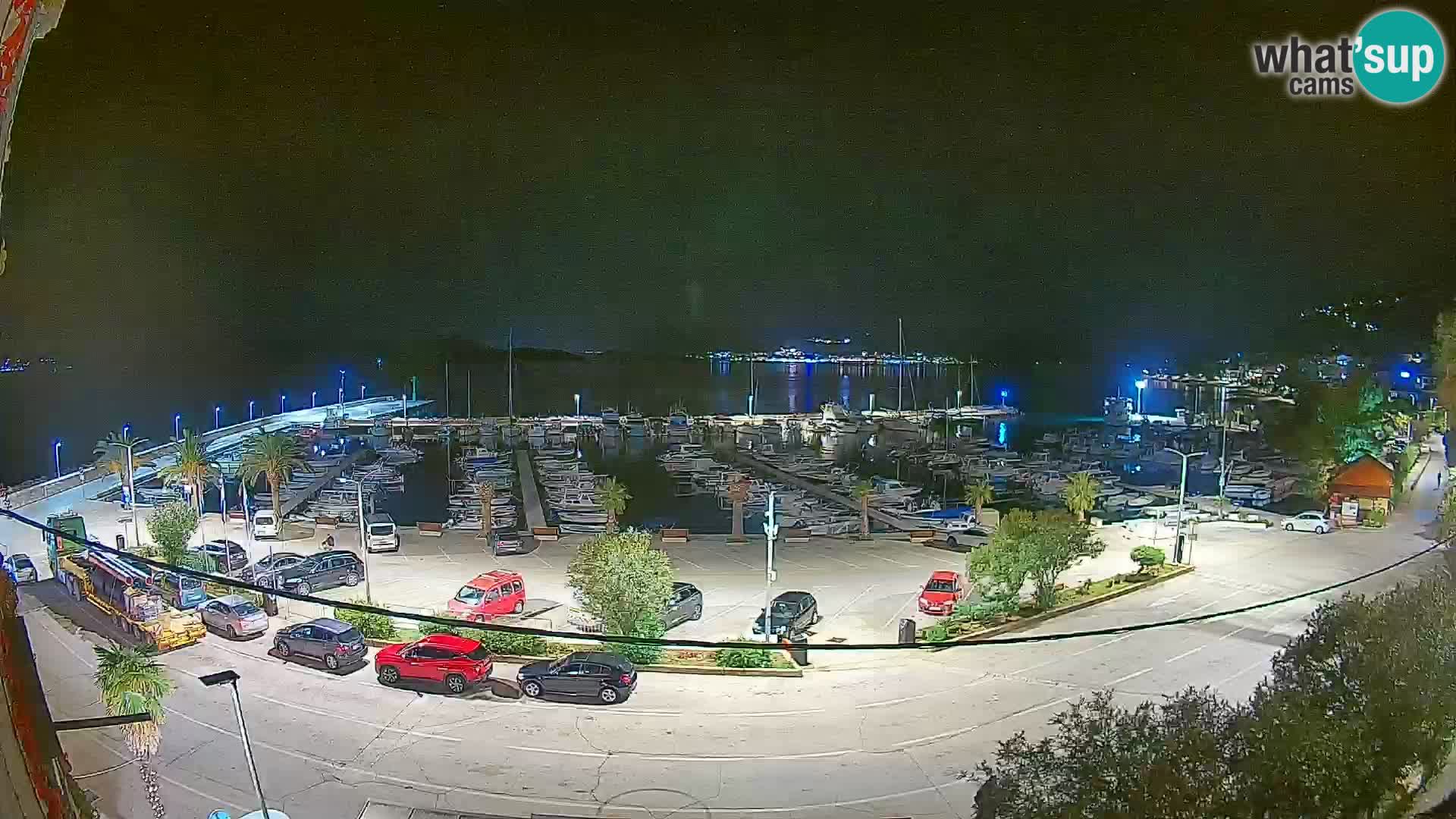 Webcam Orebić Riva – Ferry a Korčula en vivo