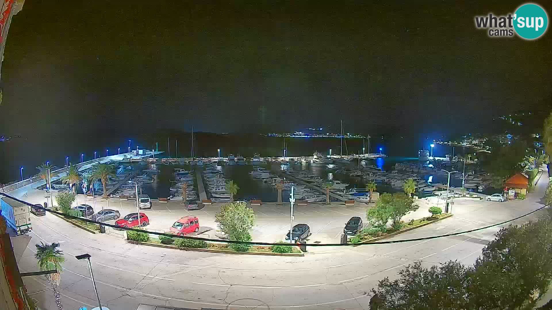 Webcam Orebić Uferpromenade – Fähre nach Korčula Live