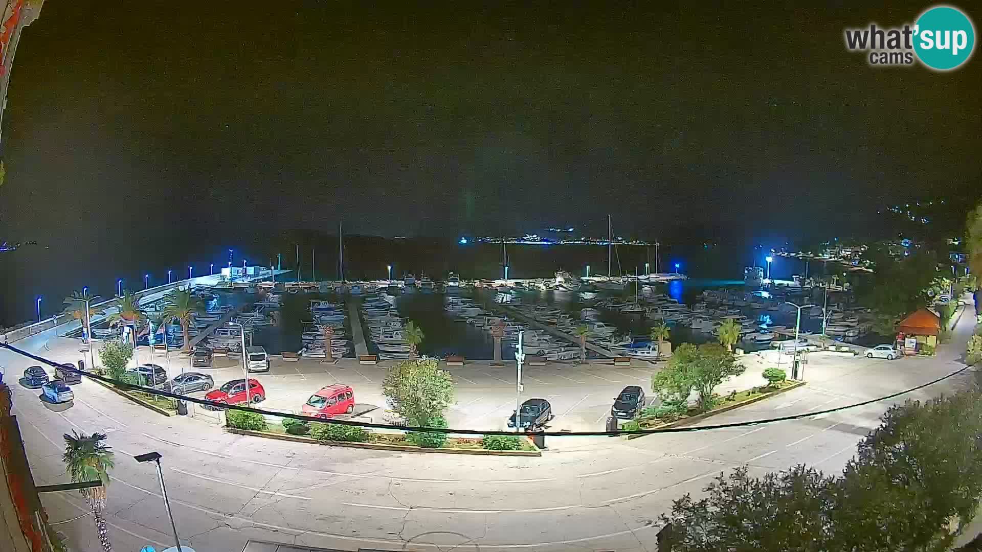 Webcam Orebić Riva – Ferry a Korčula en vivo
