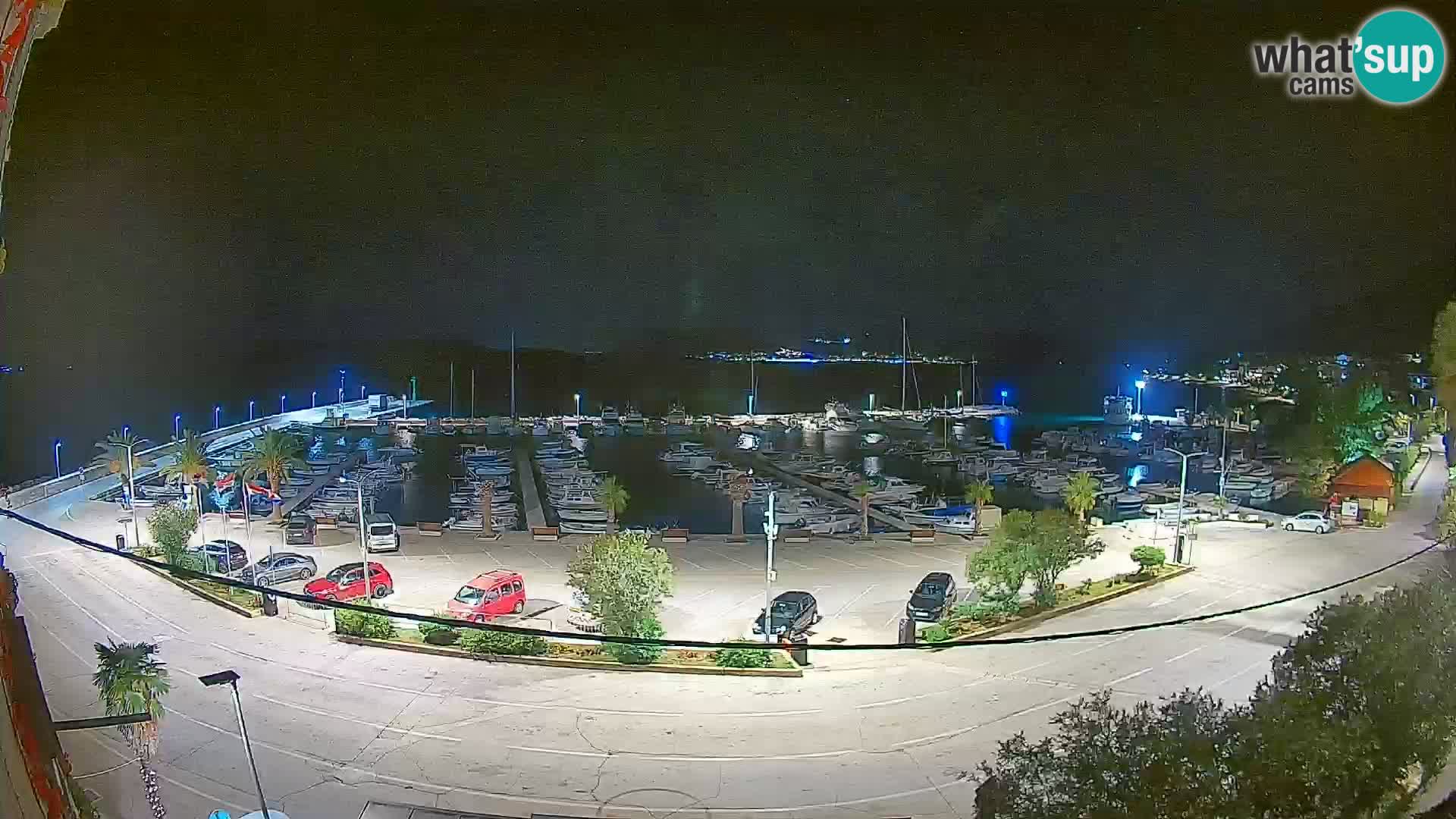 Webcam Orebić Riva – Ferry to Korčula Live