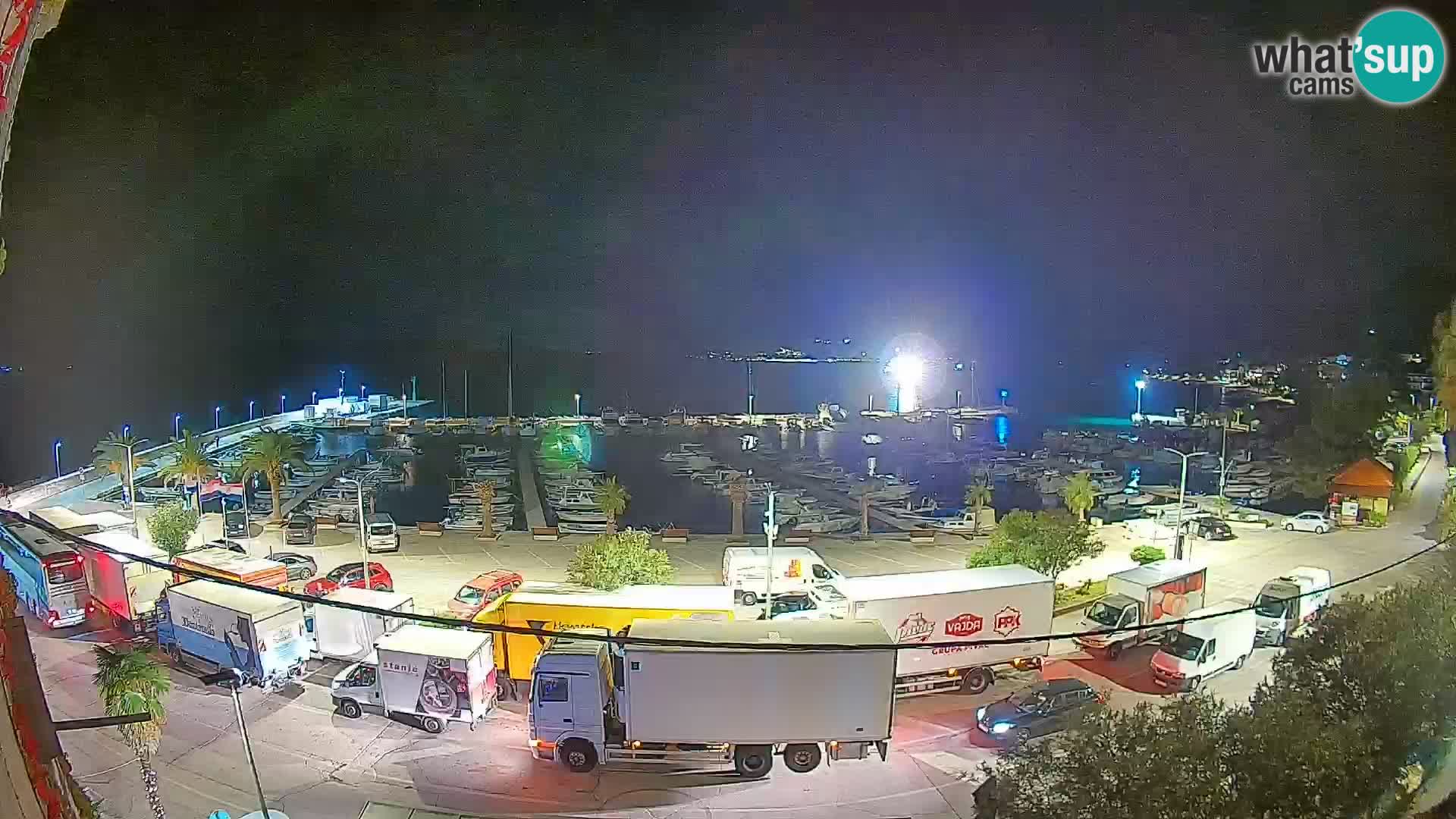 Webcam Orebić Riva – Ferry to Korčula Live