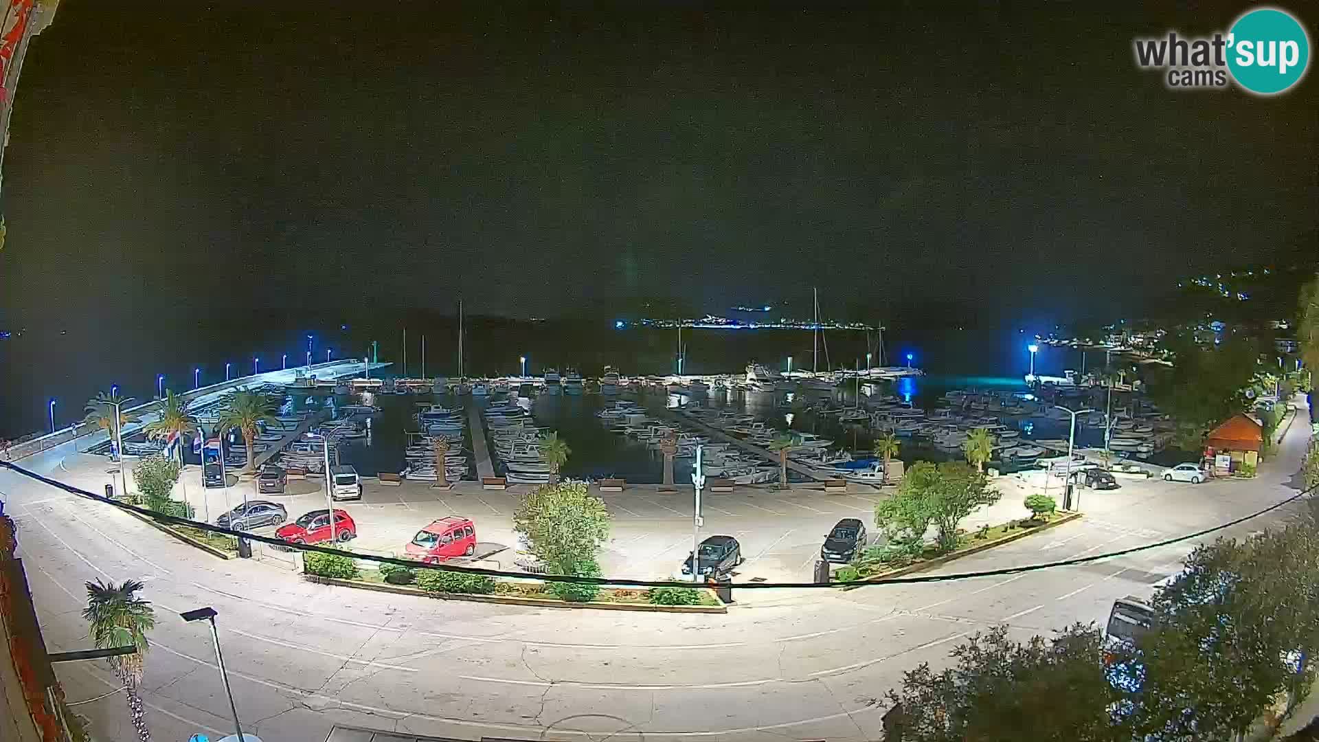Webcam Orebić Riva – Ferry a Korčula en vivo