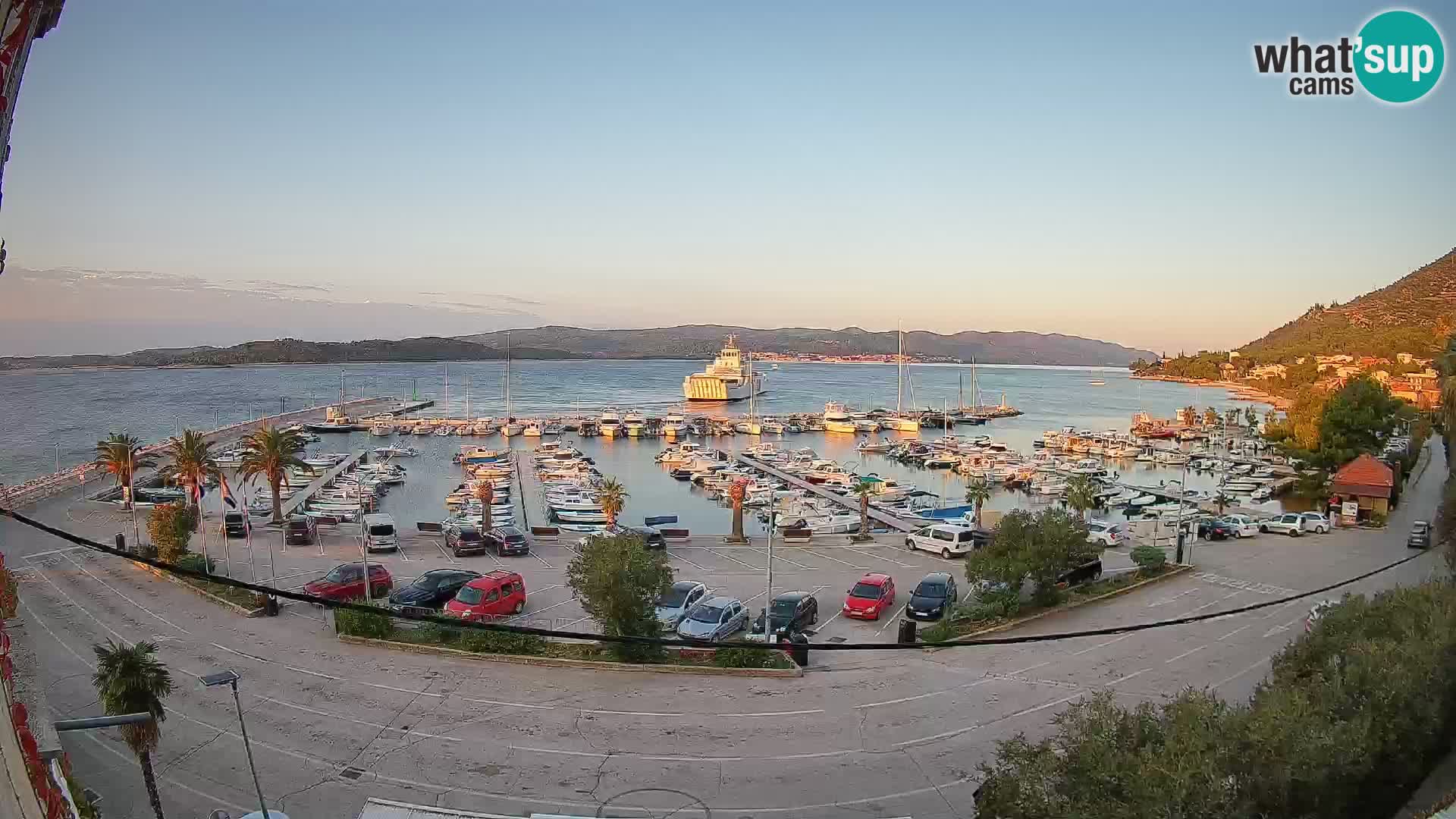 Webcam Sabbioncello Riva – Traghetto per Curzola in diretta