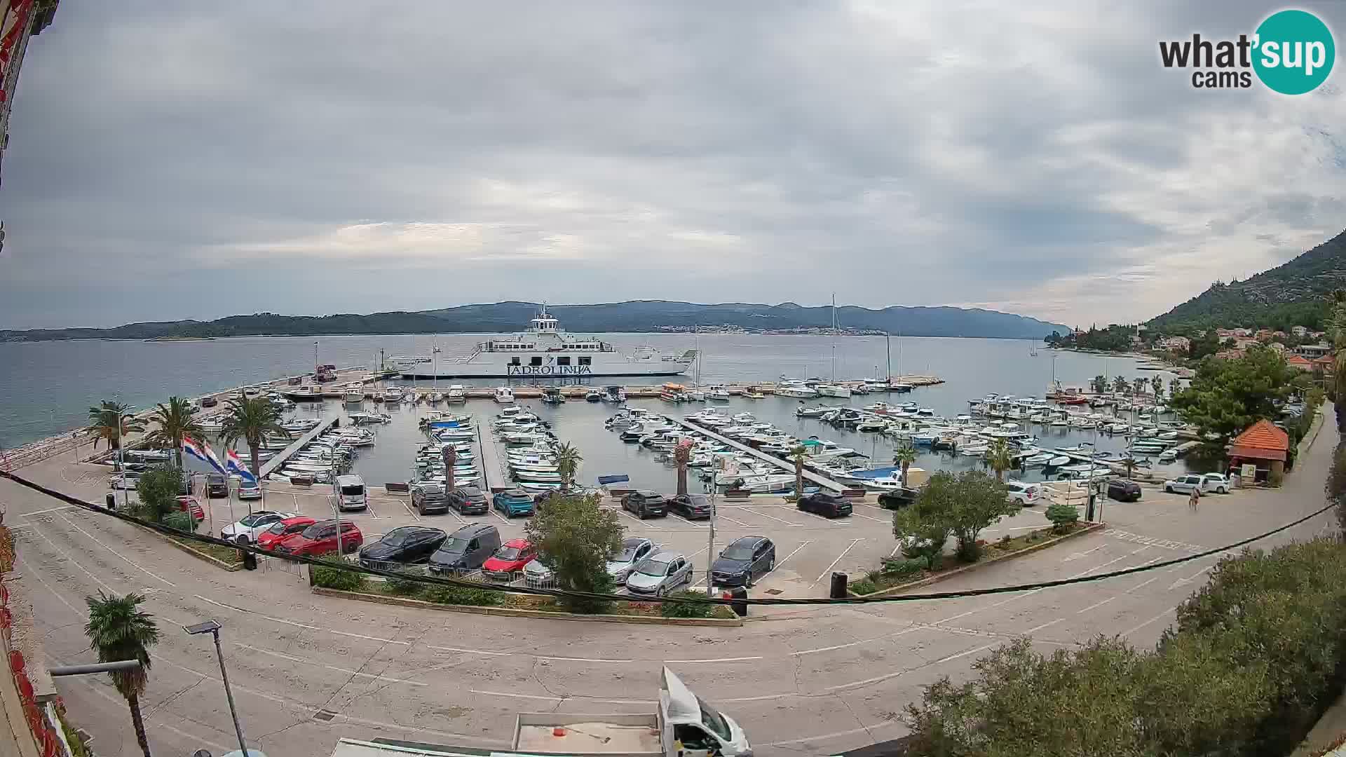 Webcam Sabbioncello Riva – Traghetto per Curzola in diretta