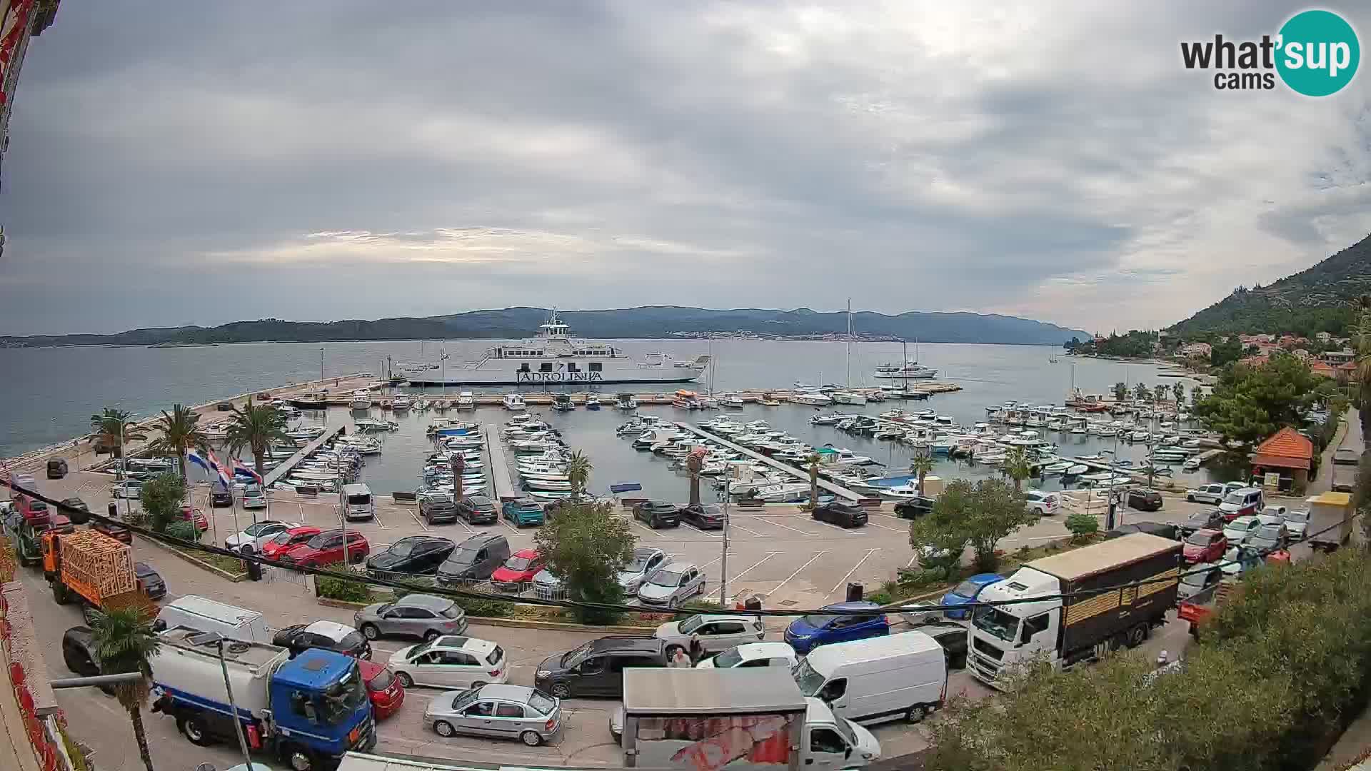 Webcam Sabbioncello Riva – Traghetto per Curzola in diretta