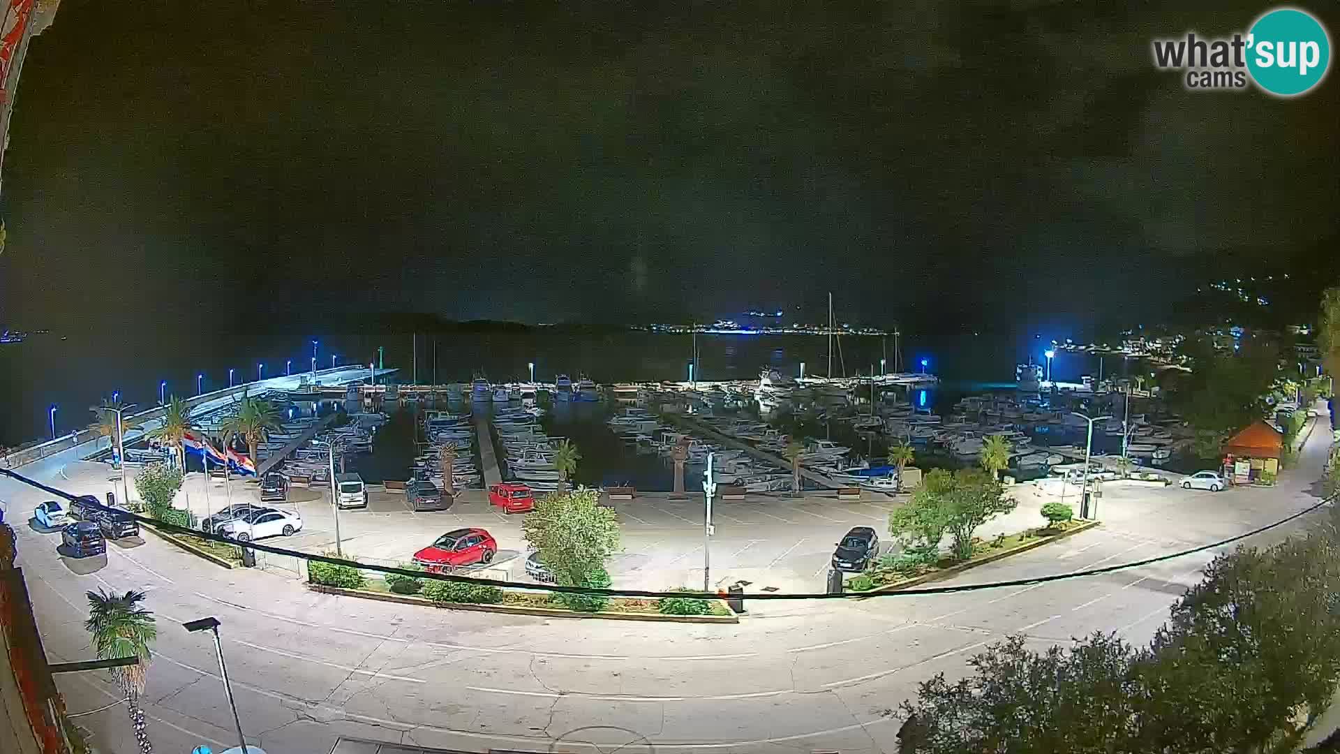 Webcam Orebić Uferpromenade – Fähre nach Korčula Live