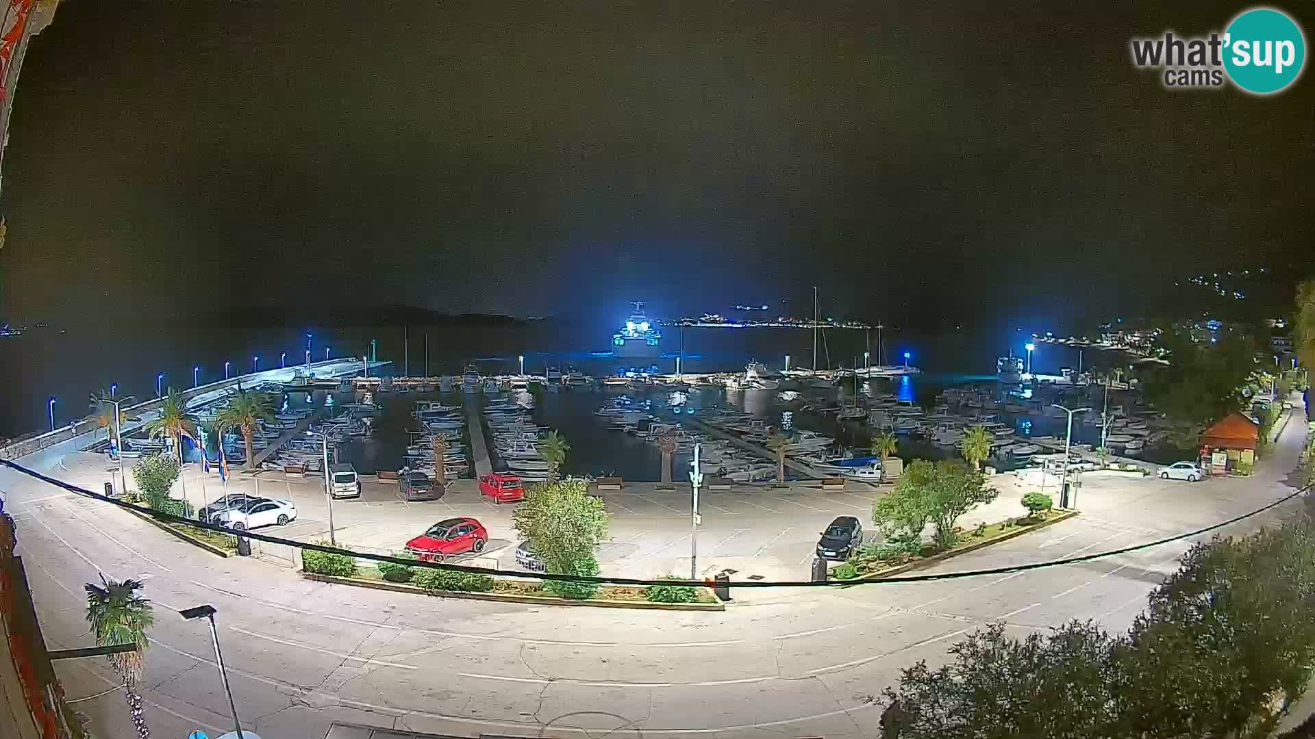 Webcam Orebić Riva – Ferry vers Korčula en direct