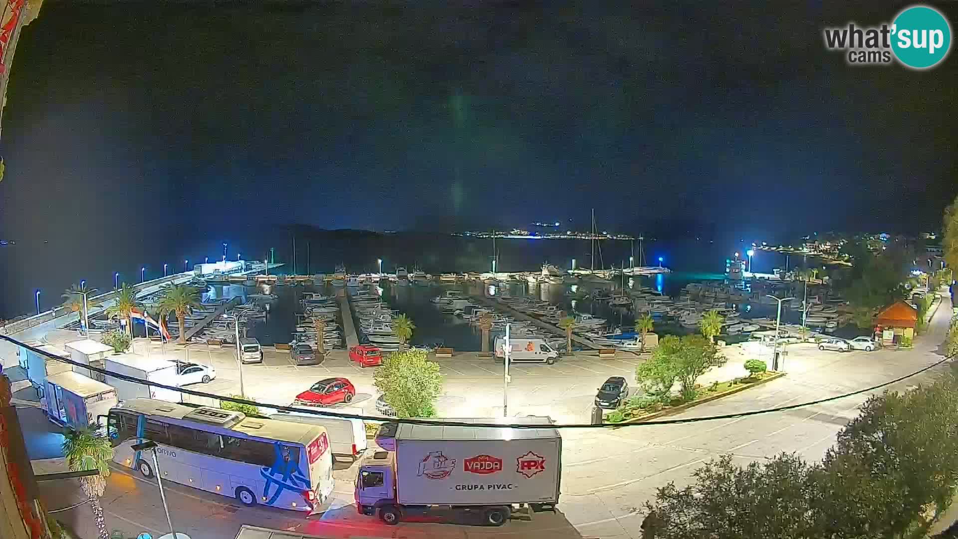 Webcam Orebić Riva – Ferry to Korčula Live