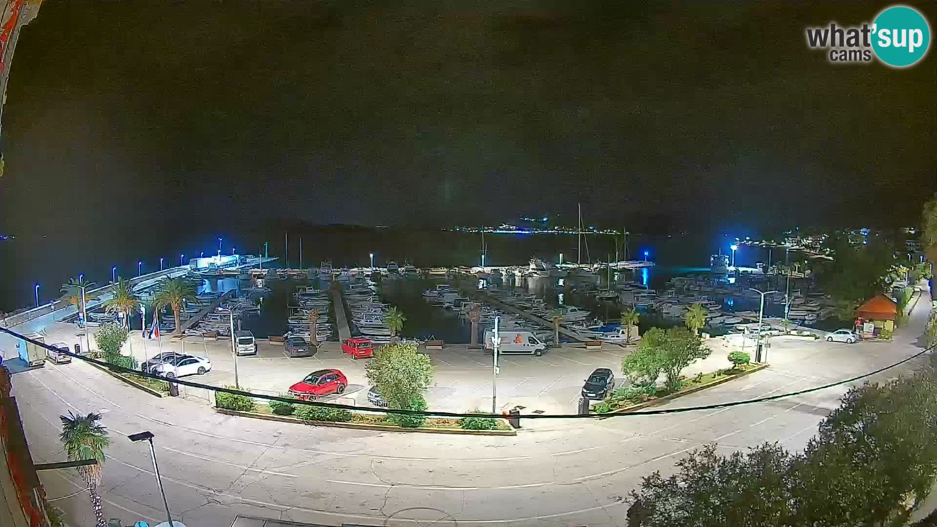 Webcam Orebić Uferpromenade – Fähre nach Korčula Live