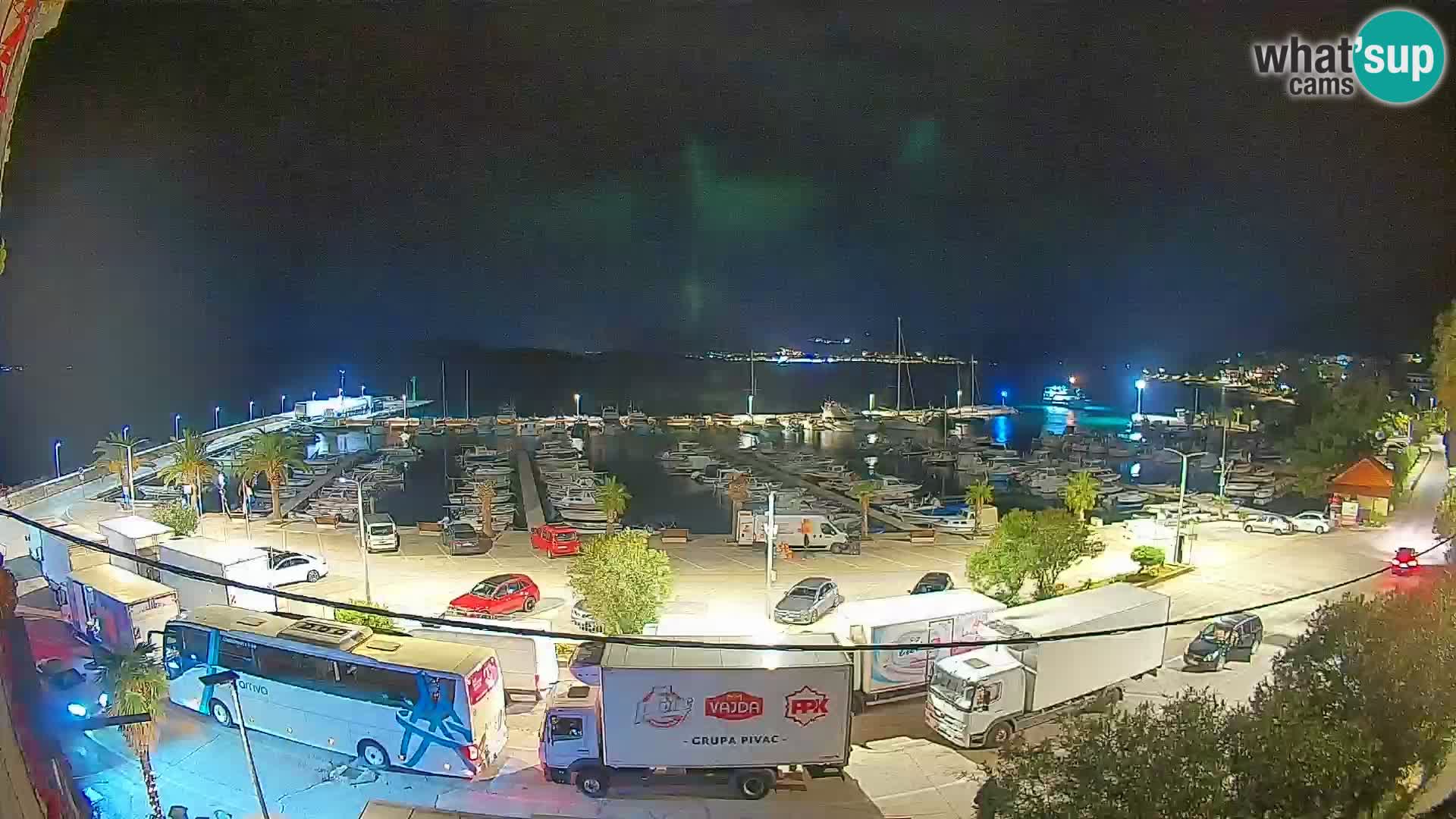 Webcam Orebić Riva – Ferry a Korčula en vivo
