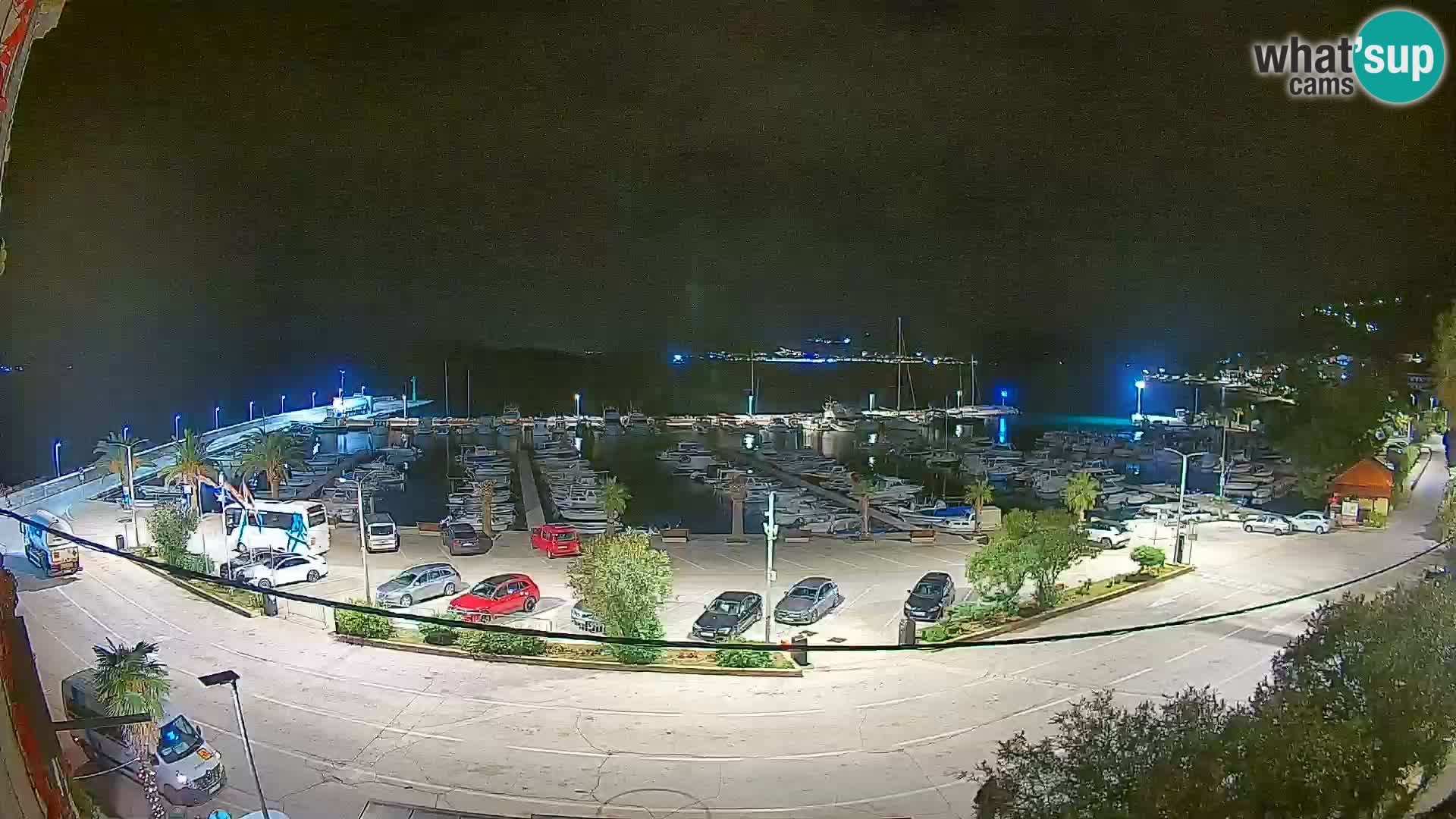 Webcam Orebić Uferpromenade – Fähre nach Korčula Live