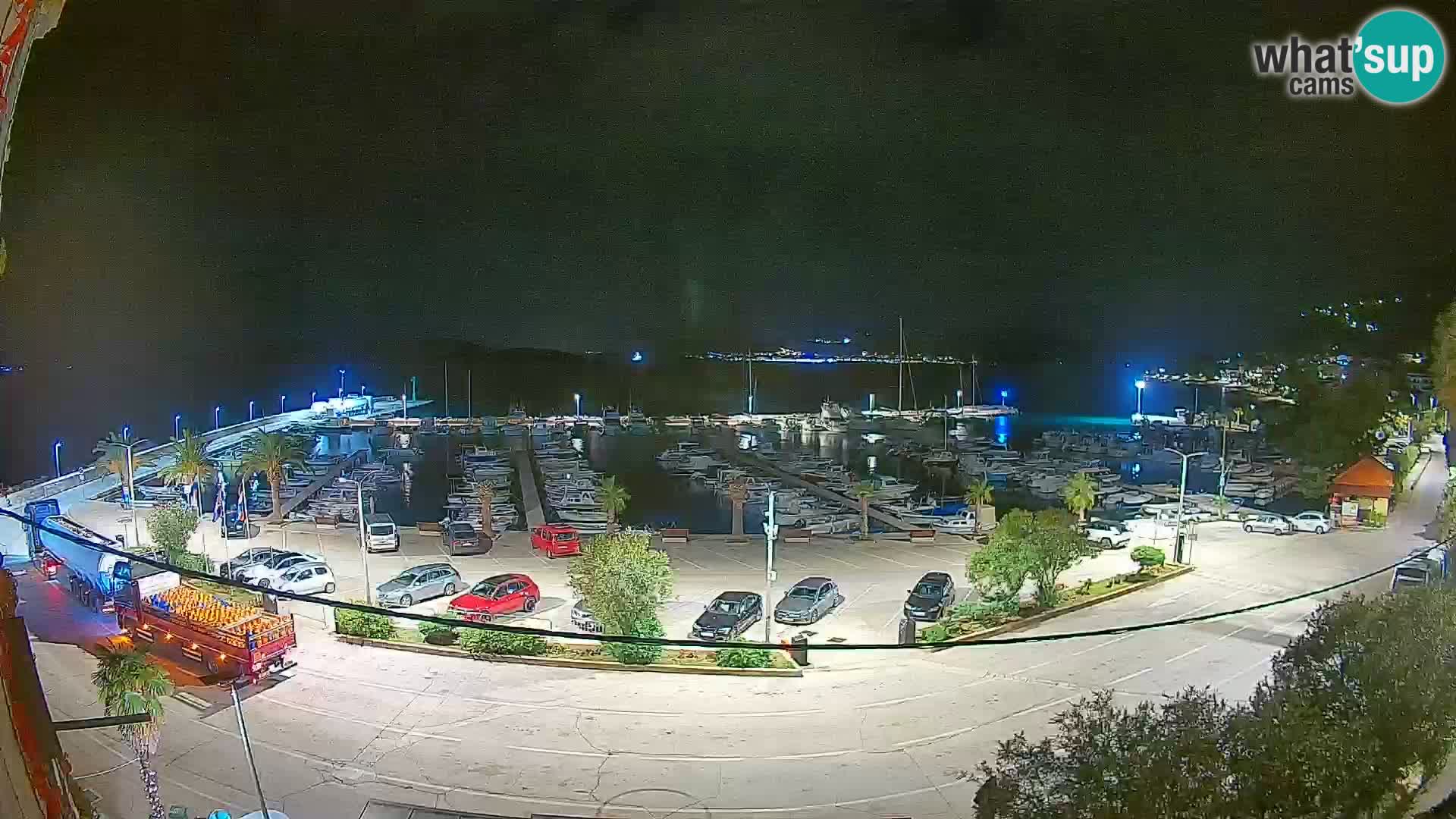 Webcam Orebić Riva – Ferry to Korčula Live