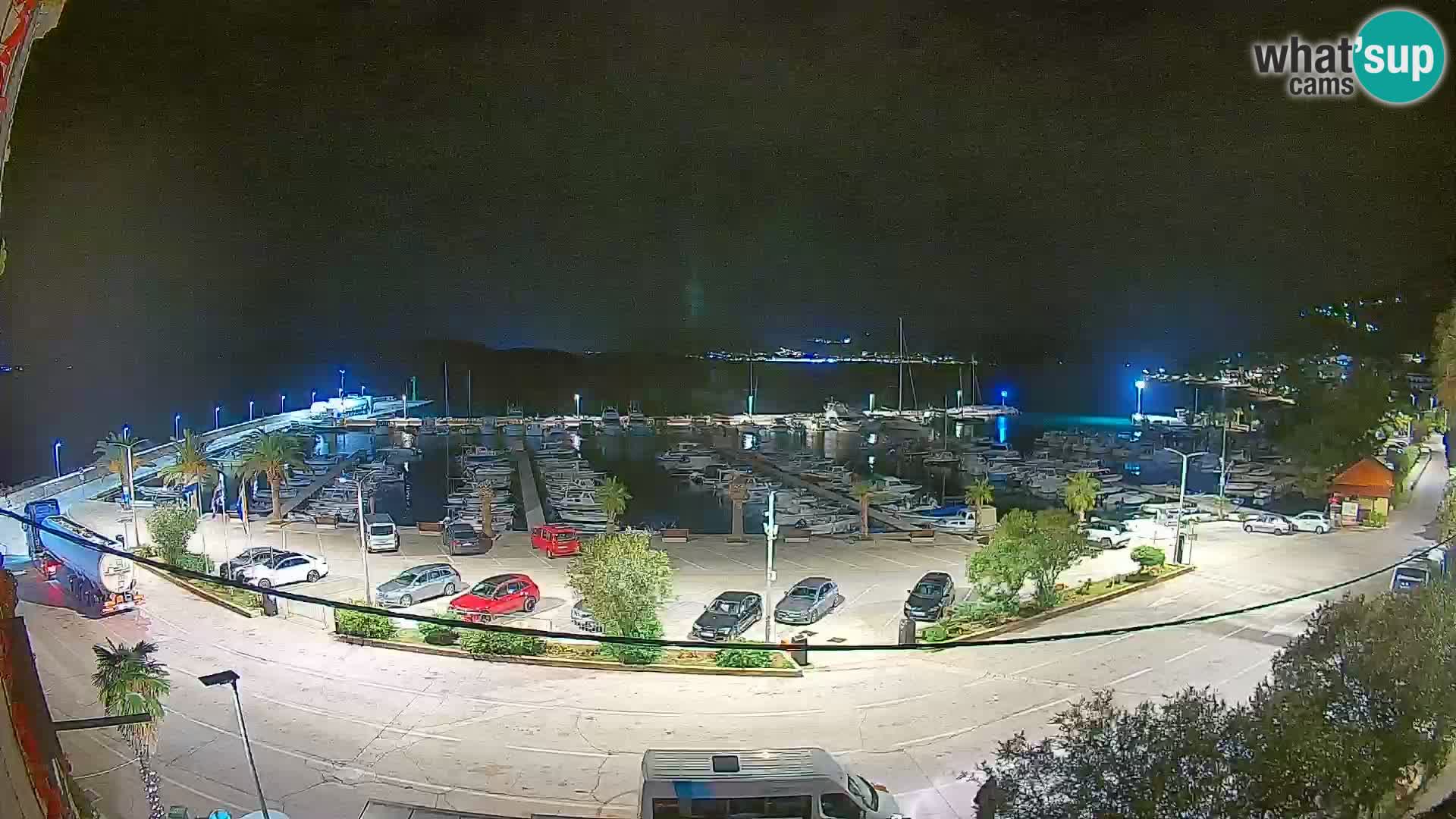 Webcam Orebić Riva – Ferry to Korčula Live