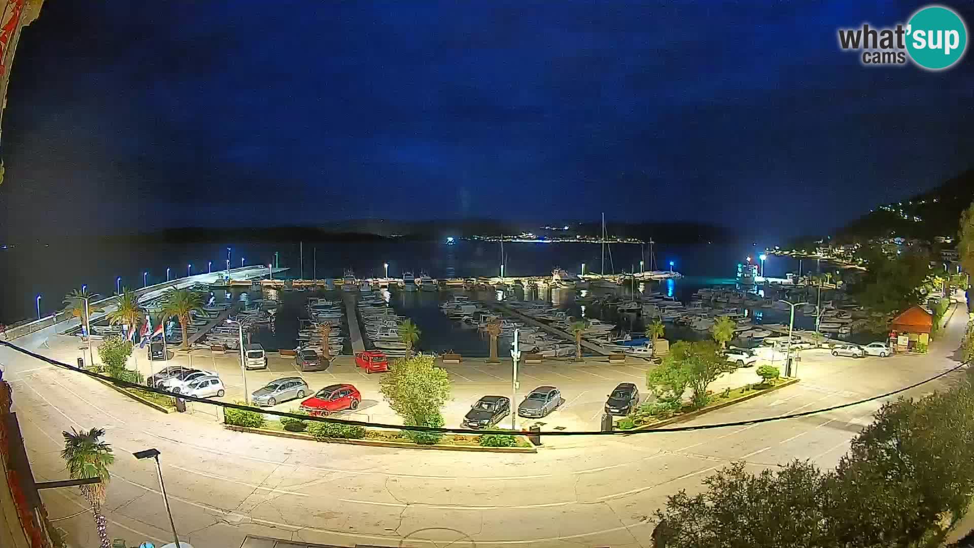 Webcam Orebić Riva – Ferry to Korčula Live