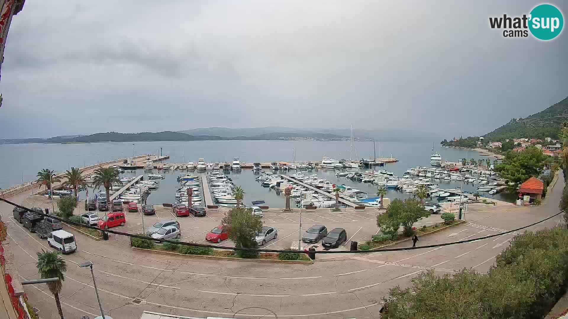 Web kamera Orebić Riva – Trajekt za Korčulu uživo