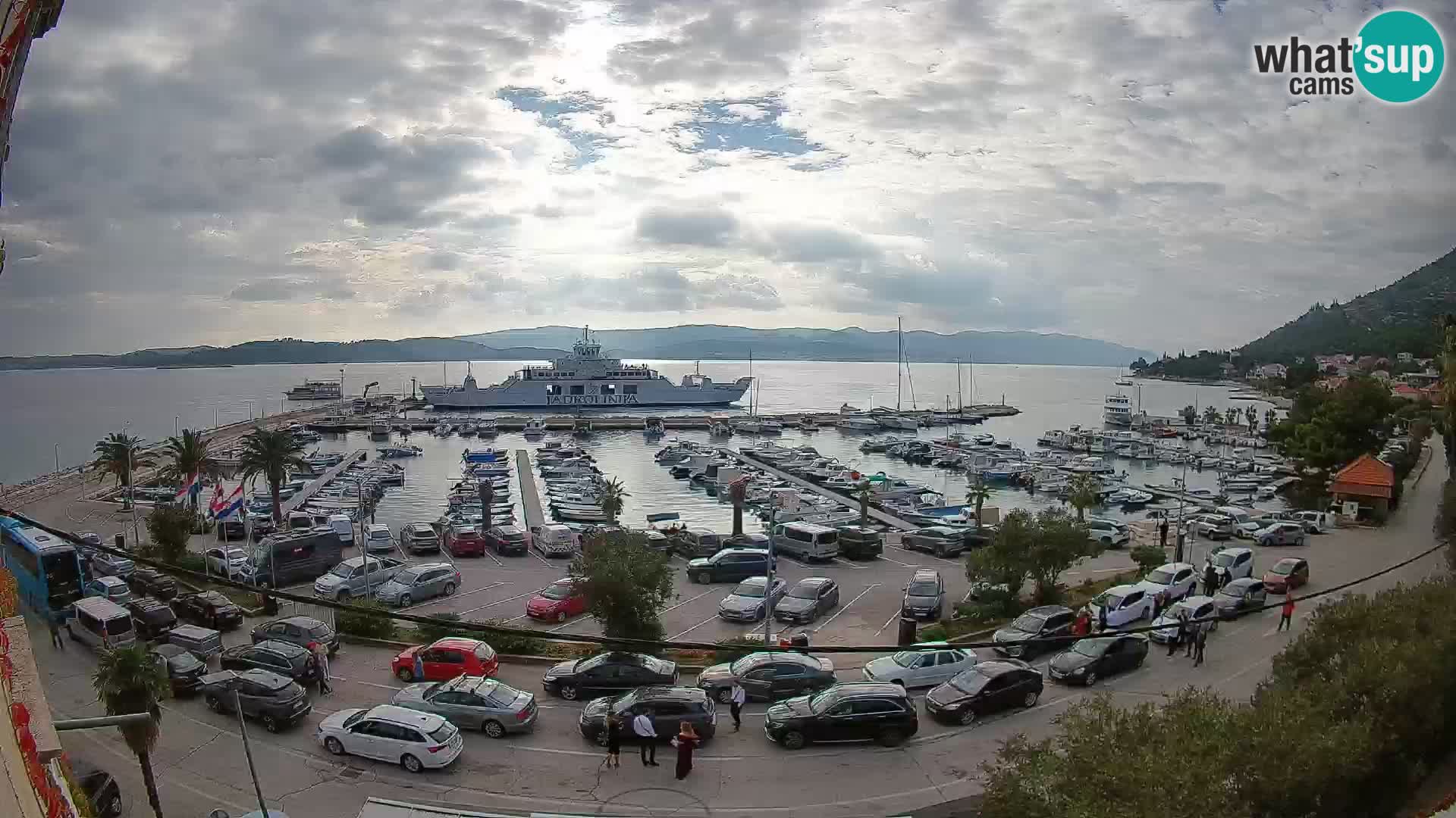Webcam Sabbioncello Riva – Traghetto per Curzola in diretta