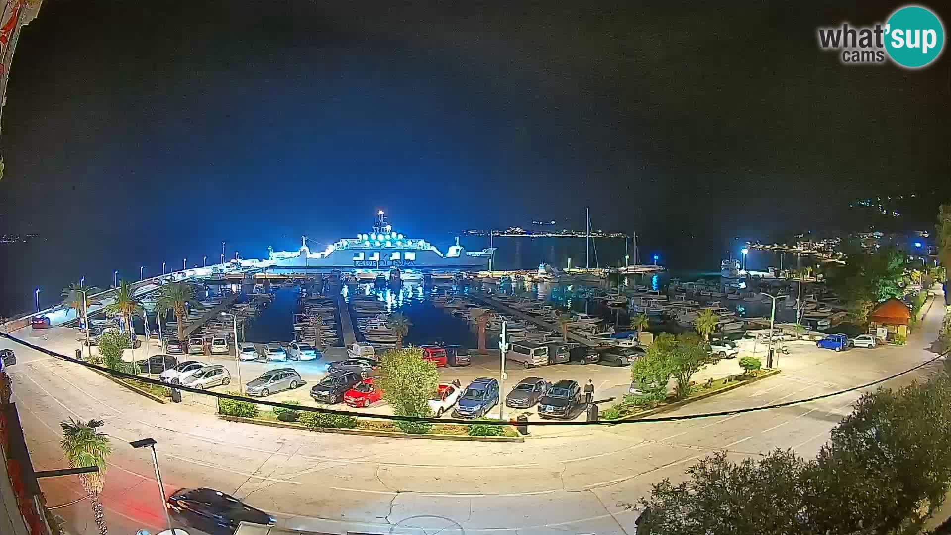 Webcam Orebić Riva – Ferry vers Korčula en direct