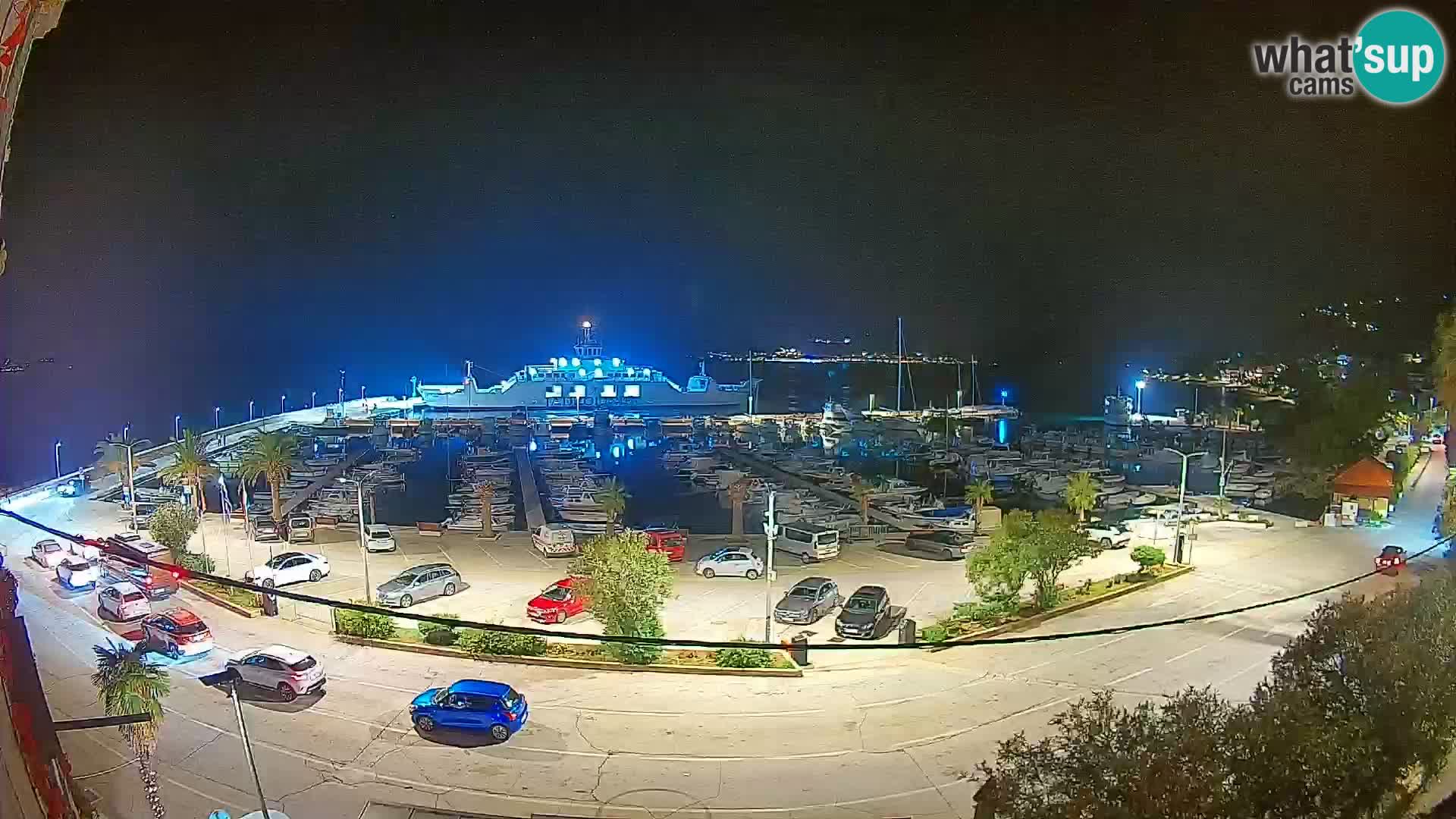 Webcam Orebić Riva – Ferry to Korčula Live