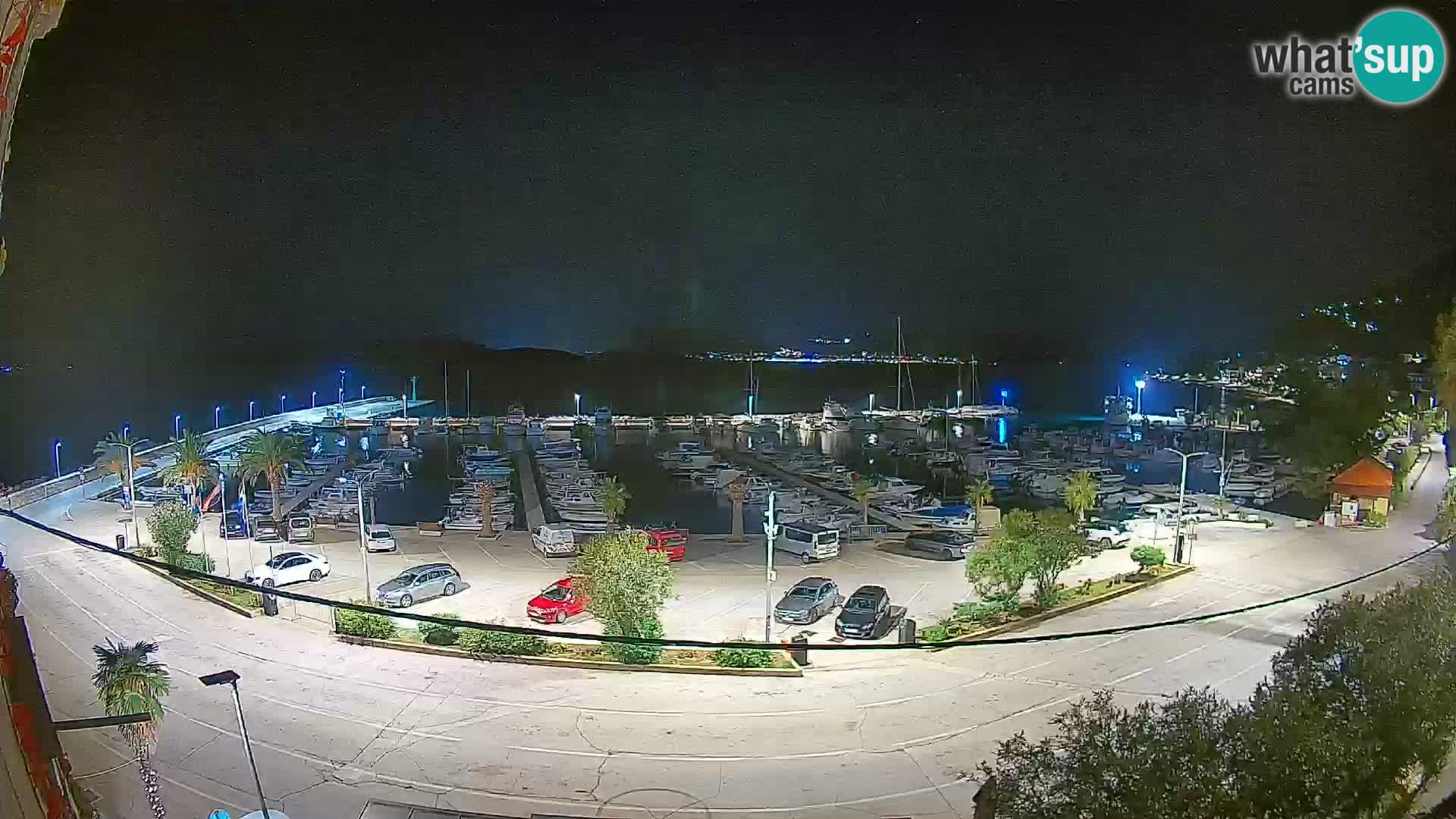Webcam Orebić Riva – Ferry a Korčula en vivo