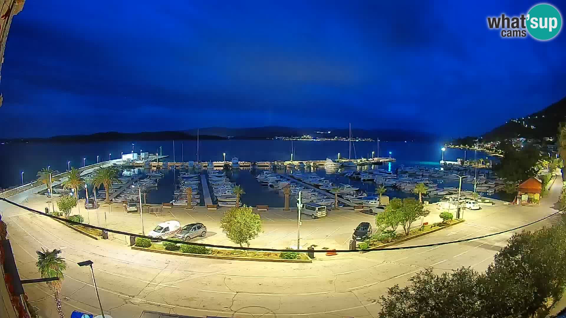 Webcam Orebić Uferpromenade – Fähre nach Korčula Live