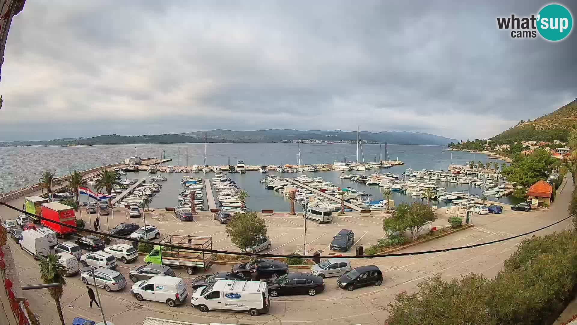 Web kamera Orebić Riva – Trajekt za Korčulu uživo