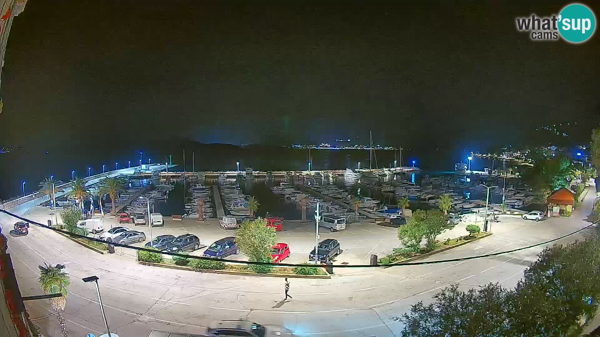Webcam Orebić Riva – Ferry a Korčula en vivo