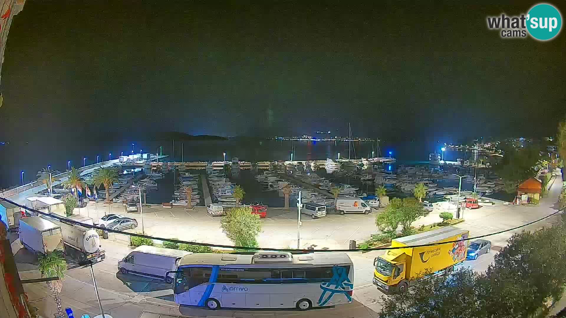 Spletna kamera Orebić Riva – Trajekt za Korčulo v živo