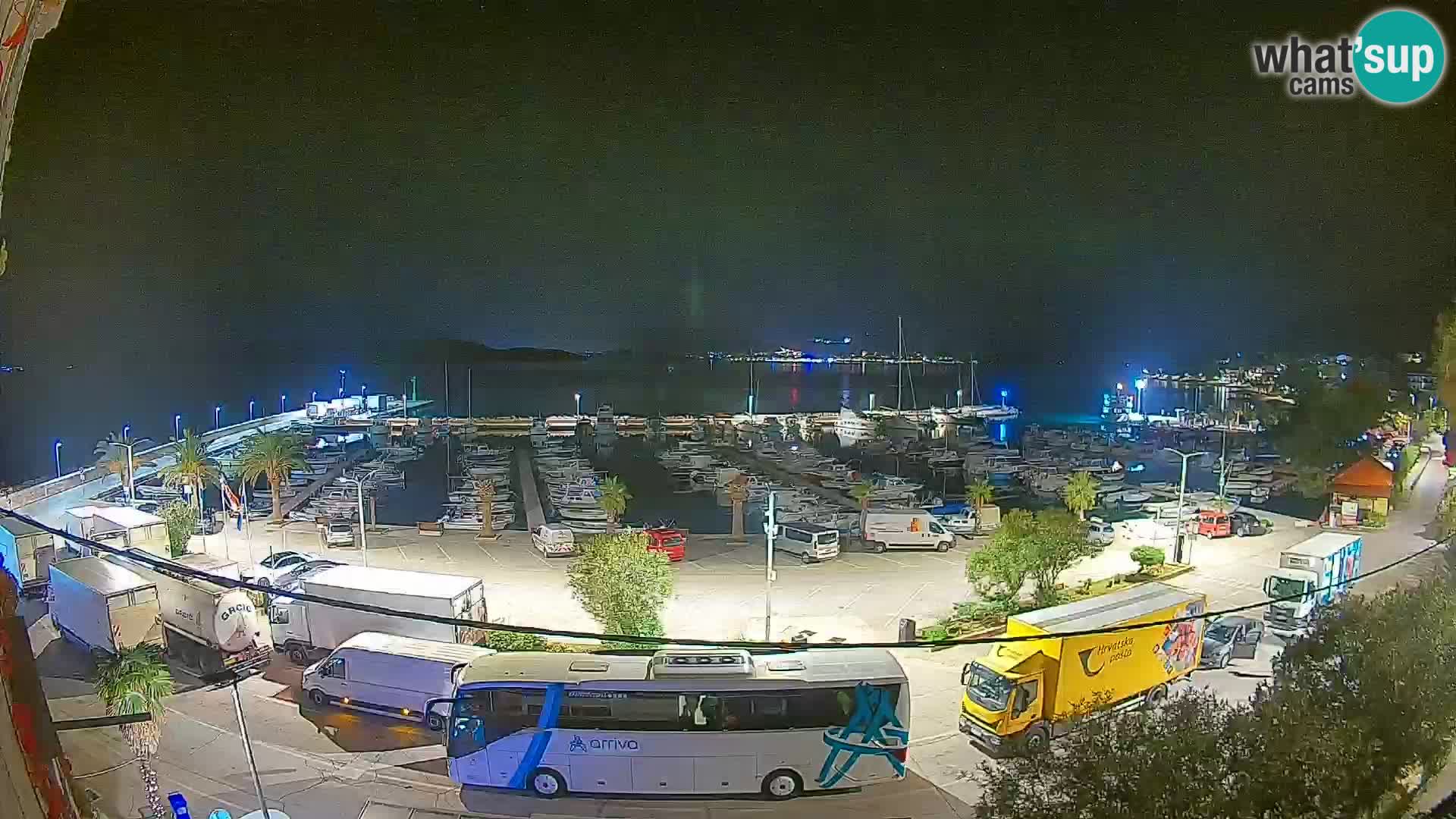 Webcam Orebić Riva – Ferry to Korčula Live