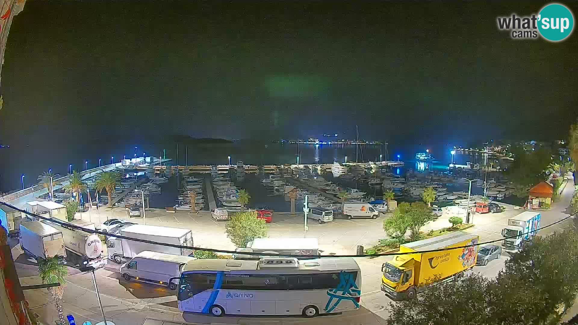 Webcam Orebić Riva – Ferry vers Korčula en direct